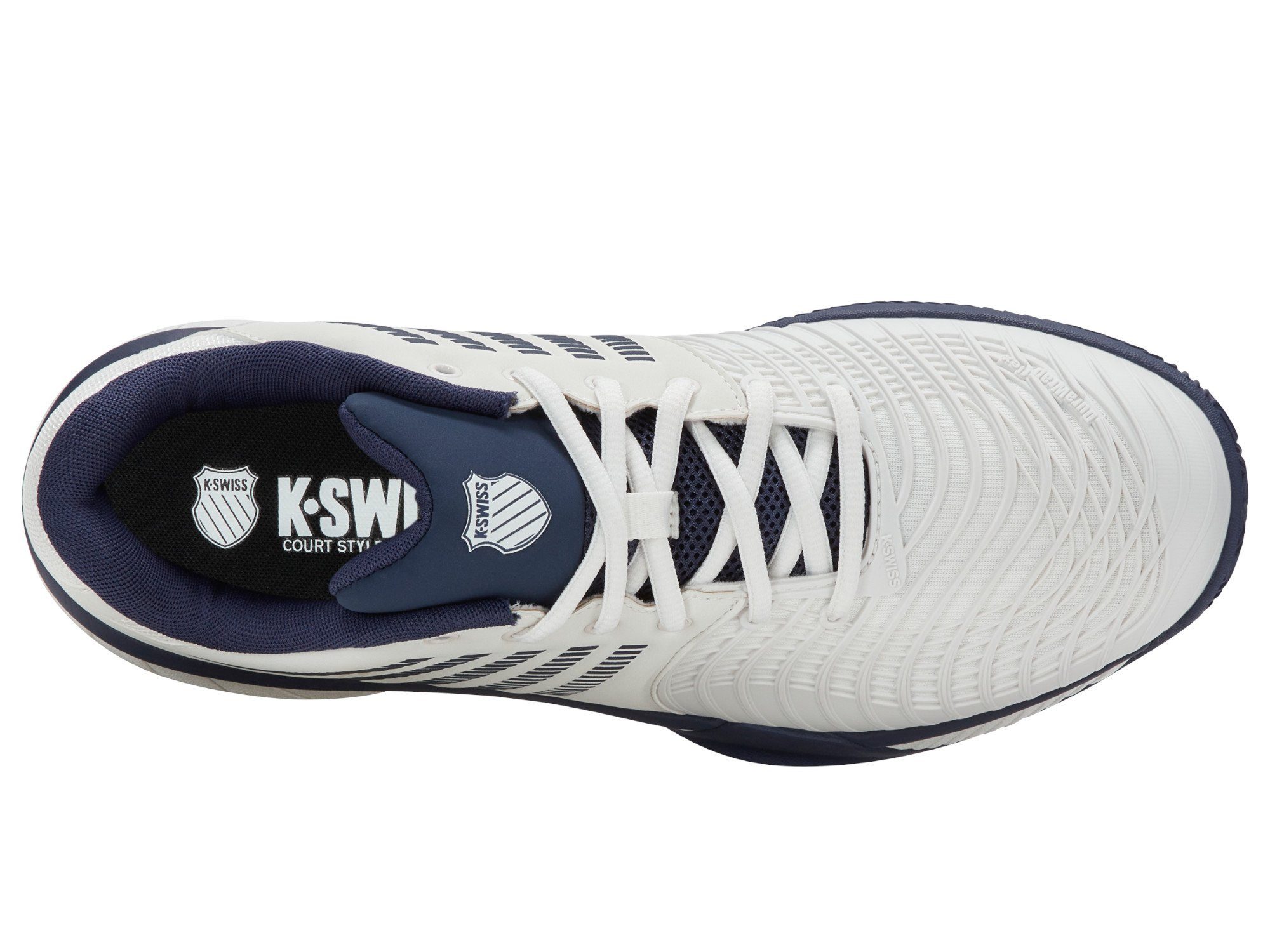 K-Swiss Performance Express Light 3 Clay/Sandplatz weiss/blau Herren Tennisschuh