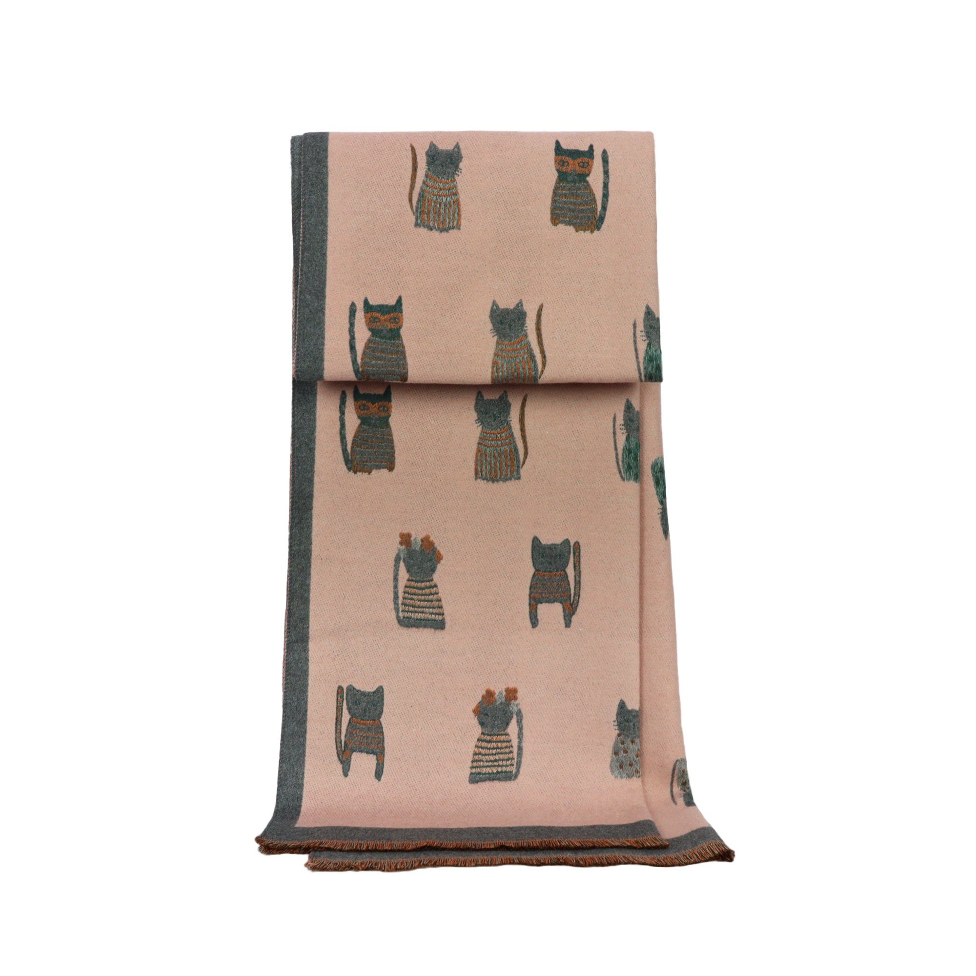 ZEBRO Modeschal Schal Katze günstig online kaufen