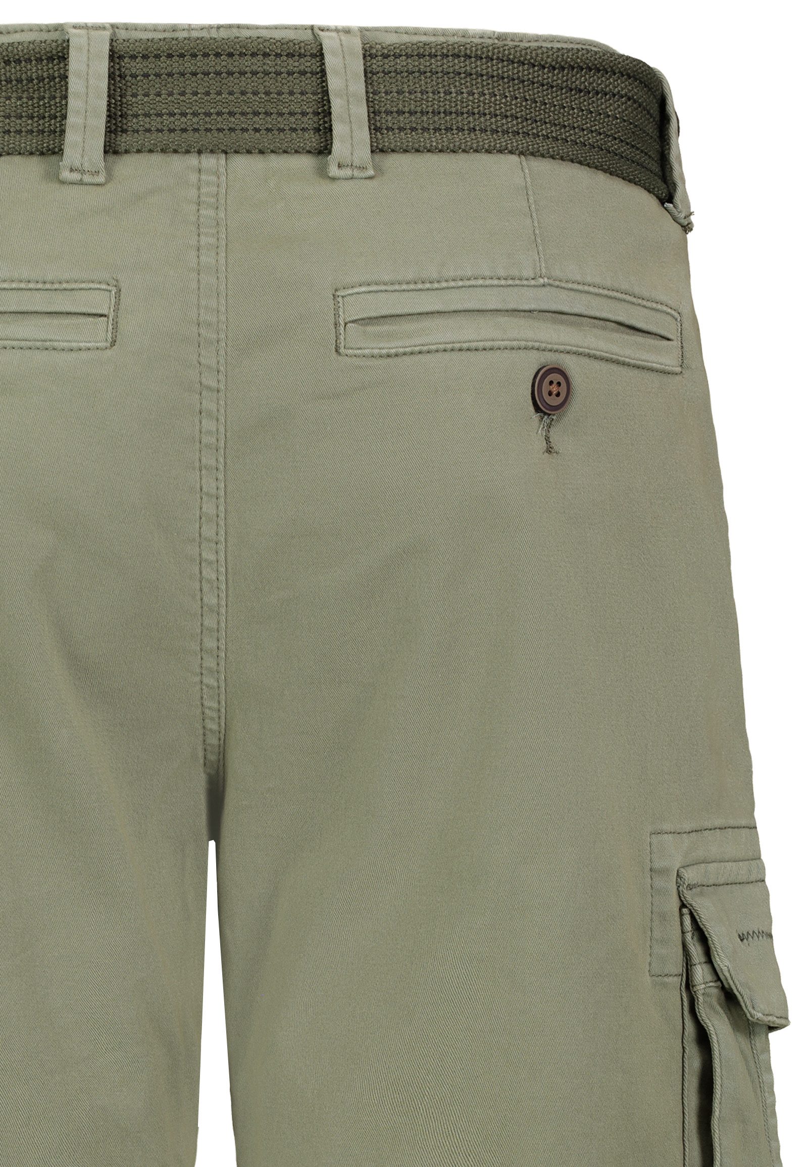 Eight2Nine Cargoshorts Kurzes Design für Herren Baumwolle Regular Fit unifarben wärmend Reißverschluss – Bild 5 von 5