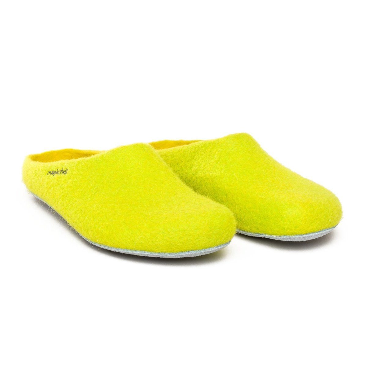 Magicfelt 701 (100% Wolle) gelb (Größe 36-42) Hausschuh