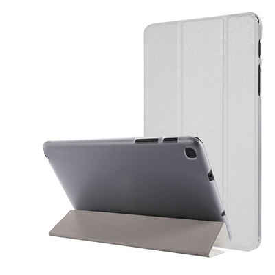 König Design Tablet-Hülle Samsung Galaxy Tab A7 Lite, Schutzhülle für Samsung Galaxy Tab A7 Lite Tablethülle Schutztasche Cover Standfunktion Weiß