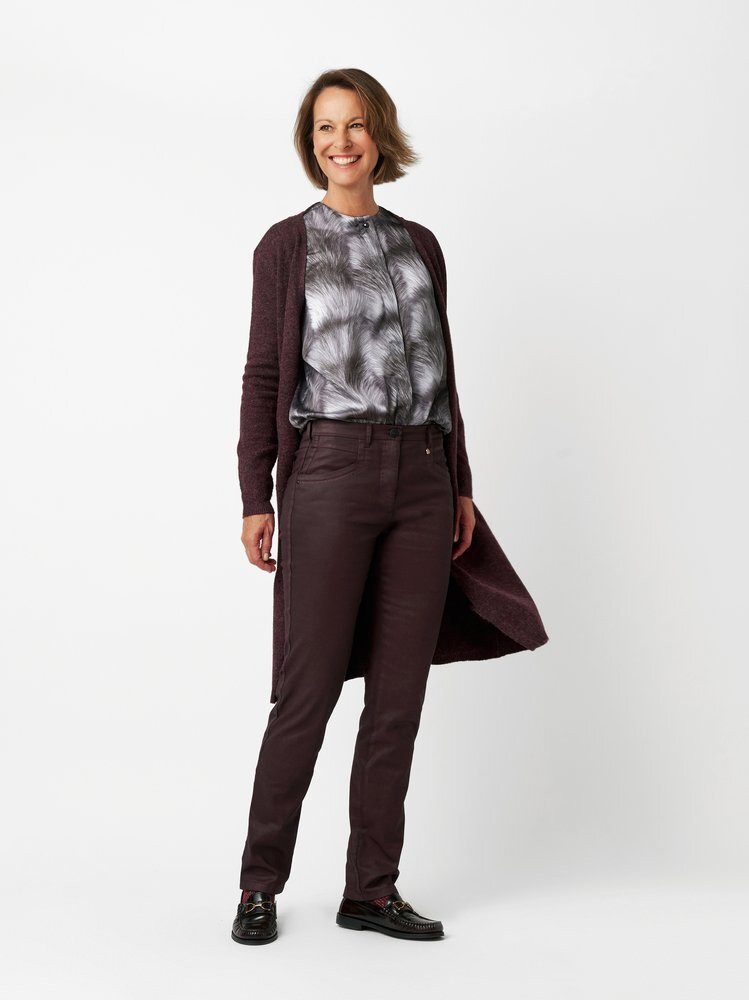 Relaxed by TONI Stretch-Hose Meine beste Freundin in Lederoptik günstig online kaufen