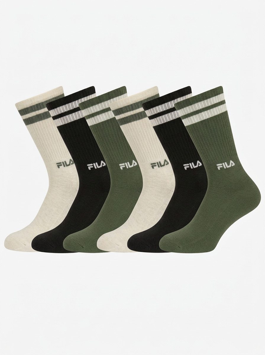 Fila Freizeitsocken MAN LIFESTYLE NORMAL SOCKS (6-Paar)