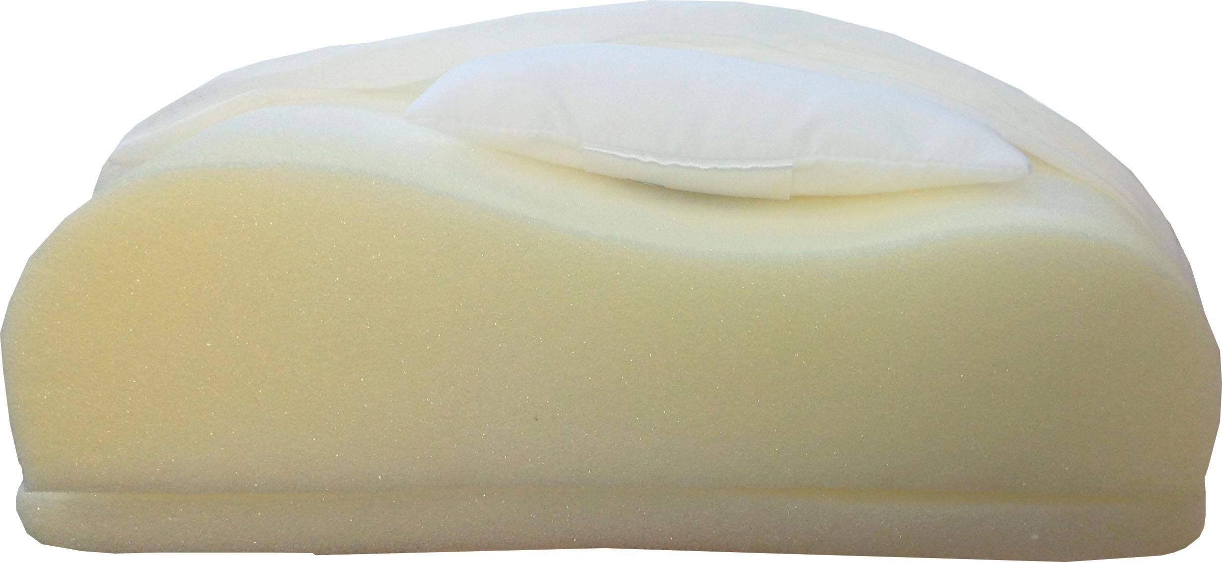 Dreams Nackenstützkissen DeLuxe Kaltschaum, Bezug: 100% Baumwolle, Rückensc günstig online kaufen