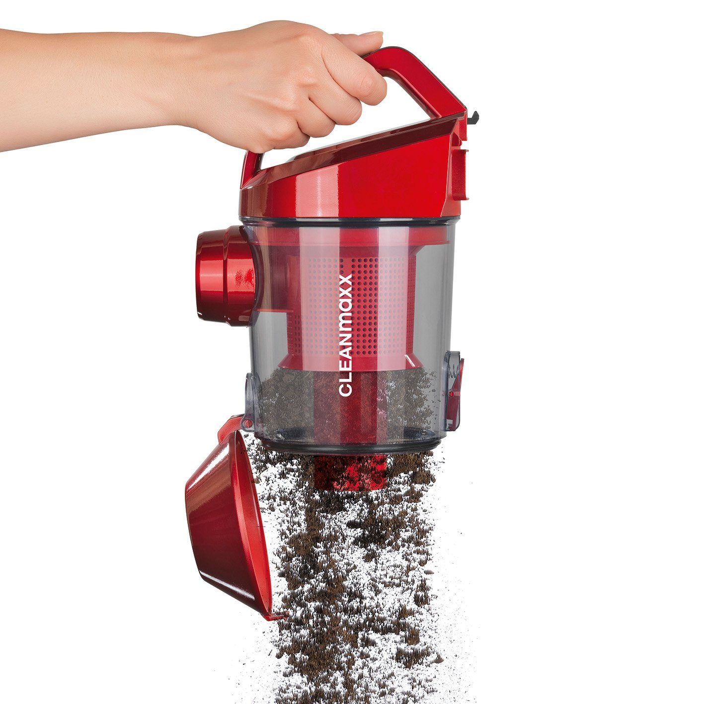 Produktbild von CLEANmaxx Zyklonstaubsauger Rot/schwarz Ab € 57,99 (2026) | Preisvergleich Deutschland