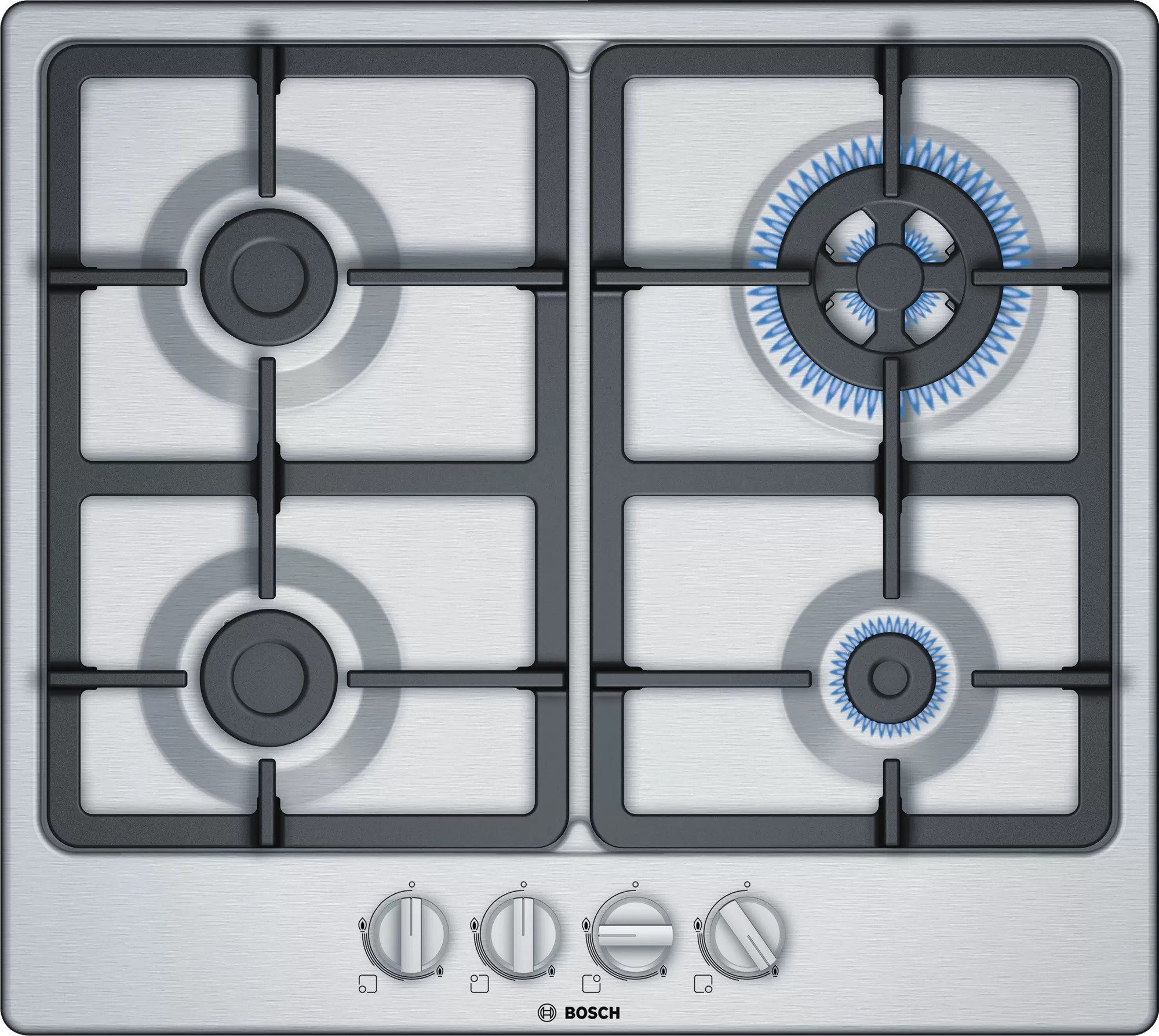 BOSCH Gas-Kochfeld PGH6B5B90
