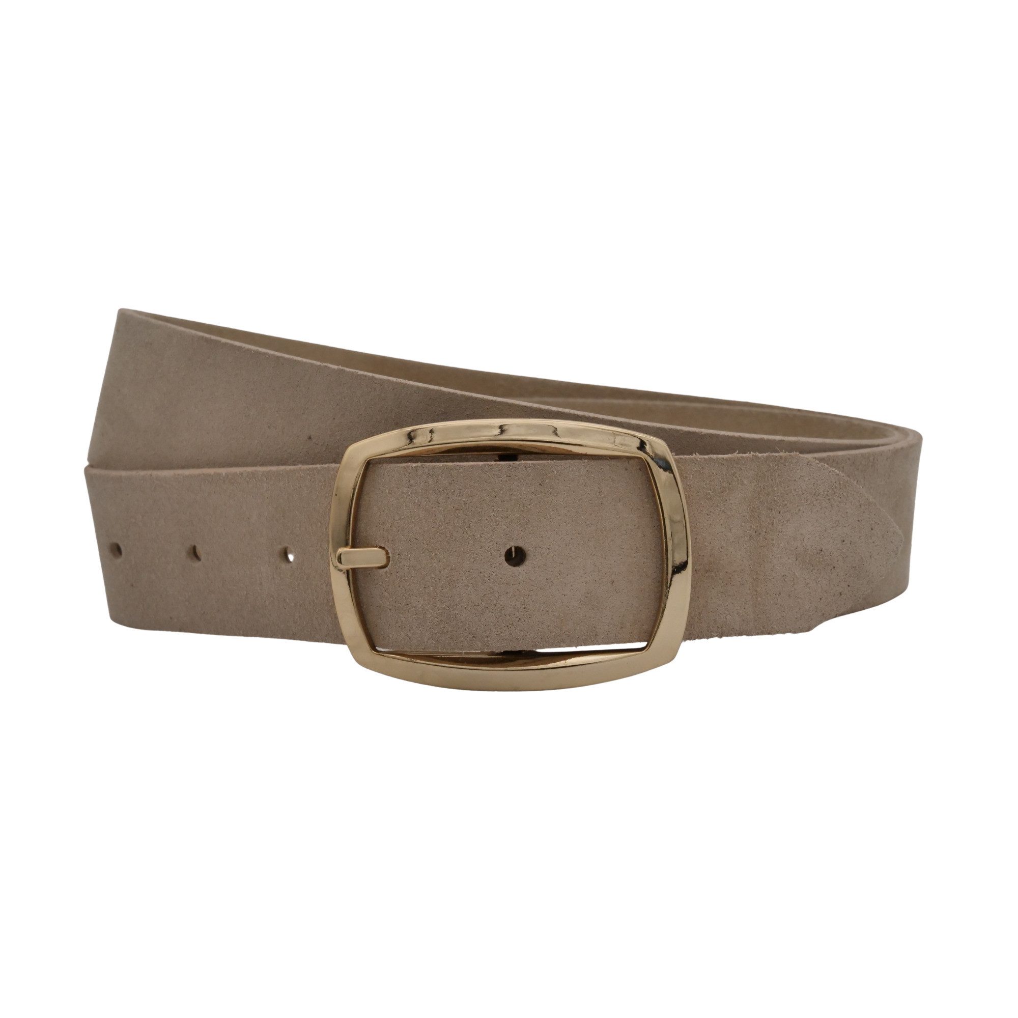 Ledergürtel AnnaMatoni Damen Ledergürtel in hochwertigem Velour Leder 3,5cm