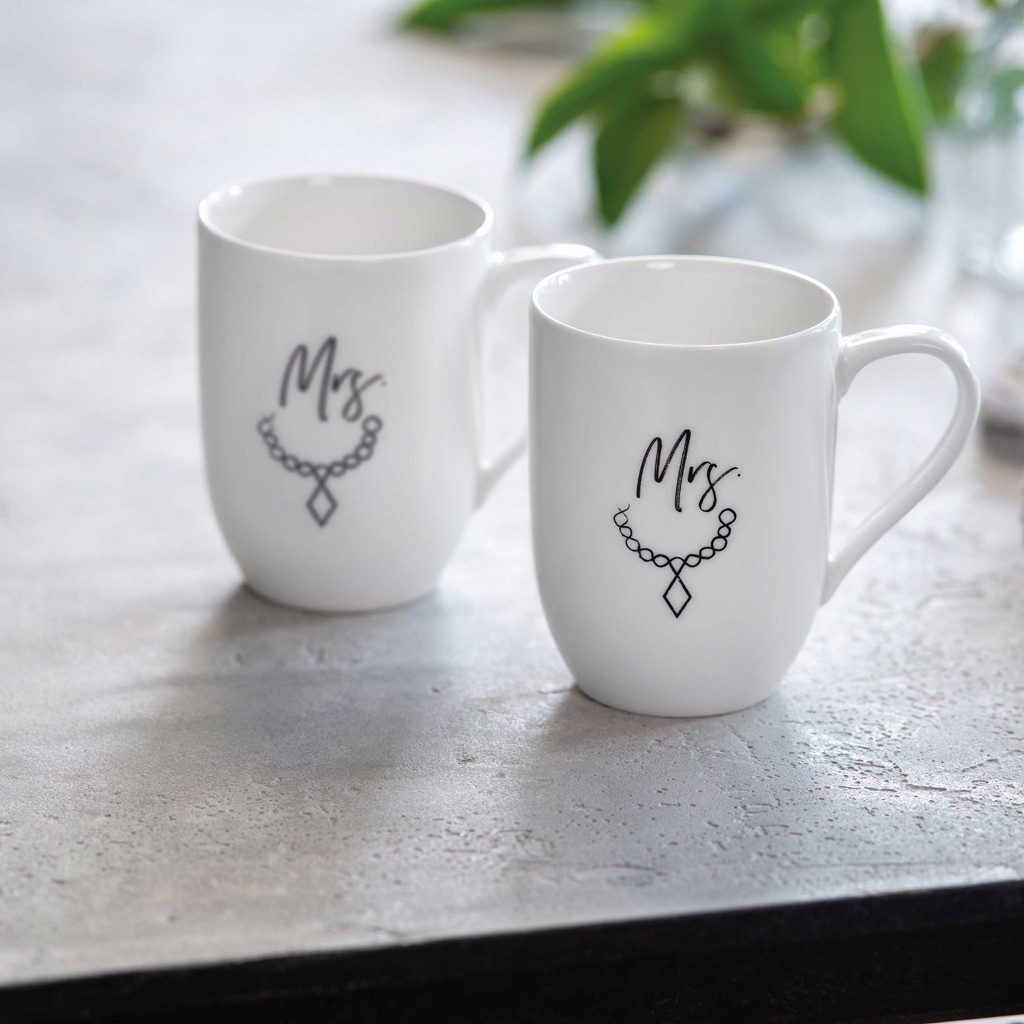 Villeroy & Boch Tasse Statement Set 2tlg., 2-tlg., Porzellan, Premium Porcelain, 2 Stck, mikrowellensicher,spülmaschinenfest, Made i