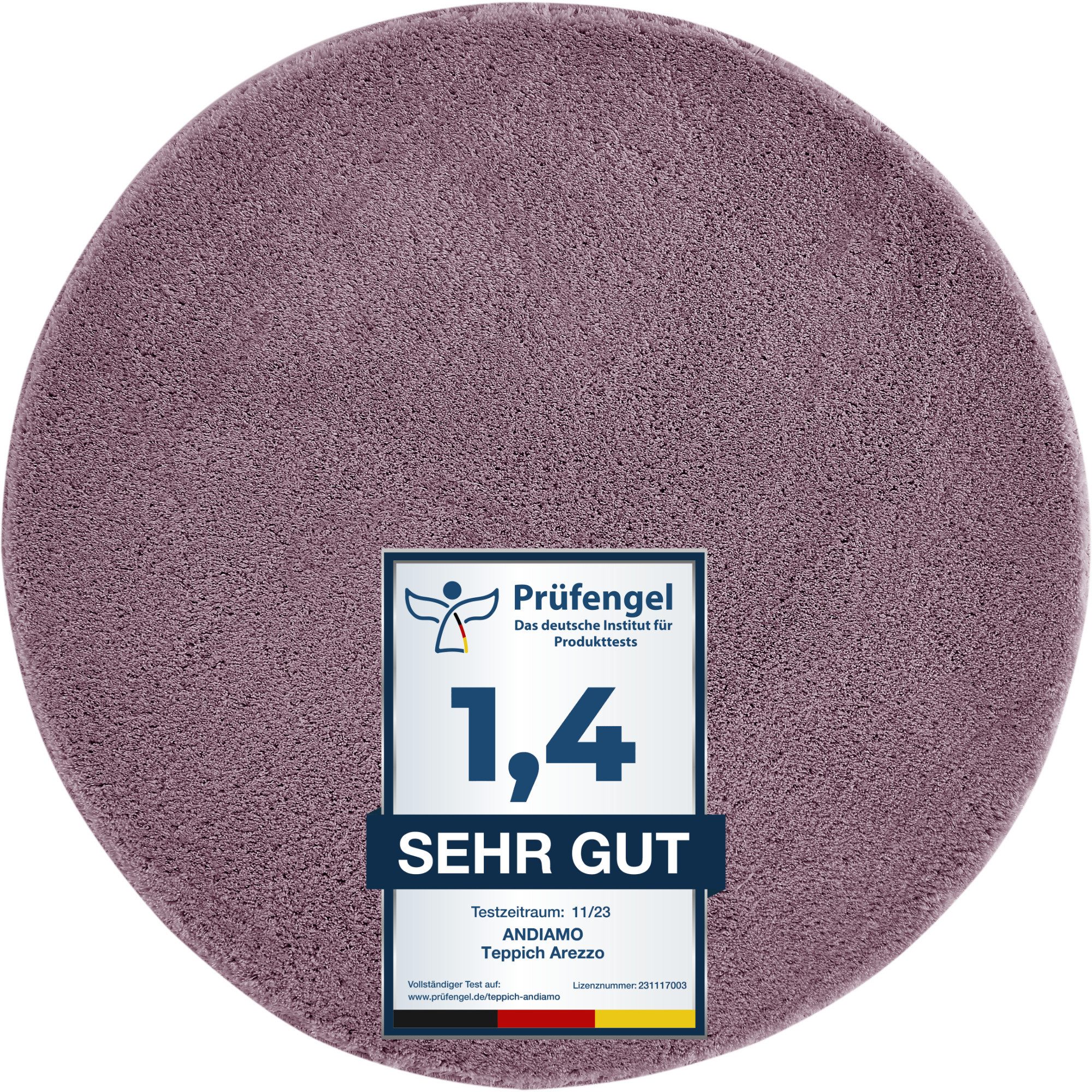 Andiamo Badematte Arezzo, Höhe 16 mm, günstig online kaufen
