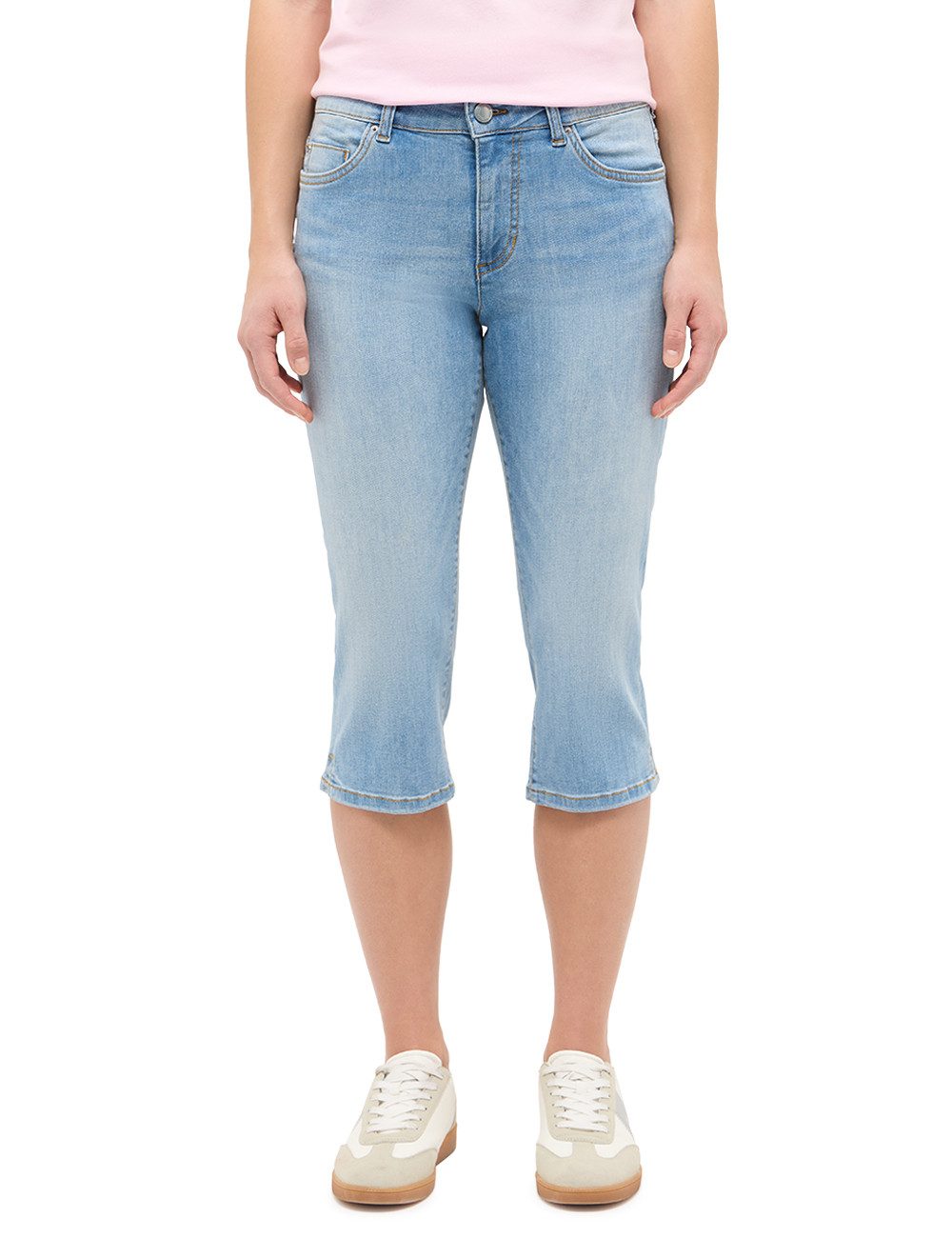 MUSTANG Slim-fit-Jeans Damen Style Capri