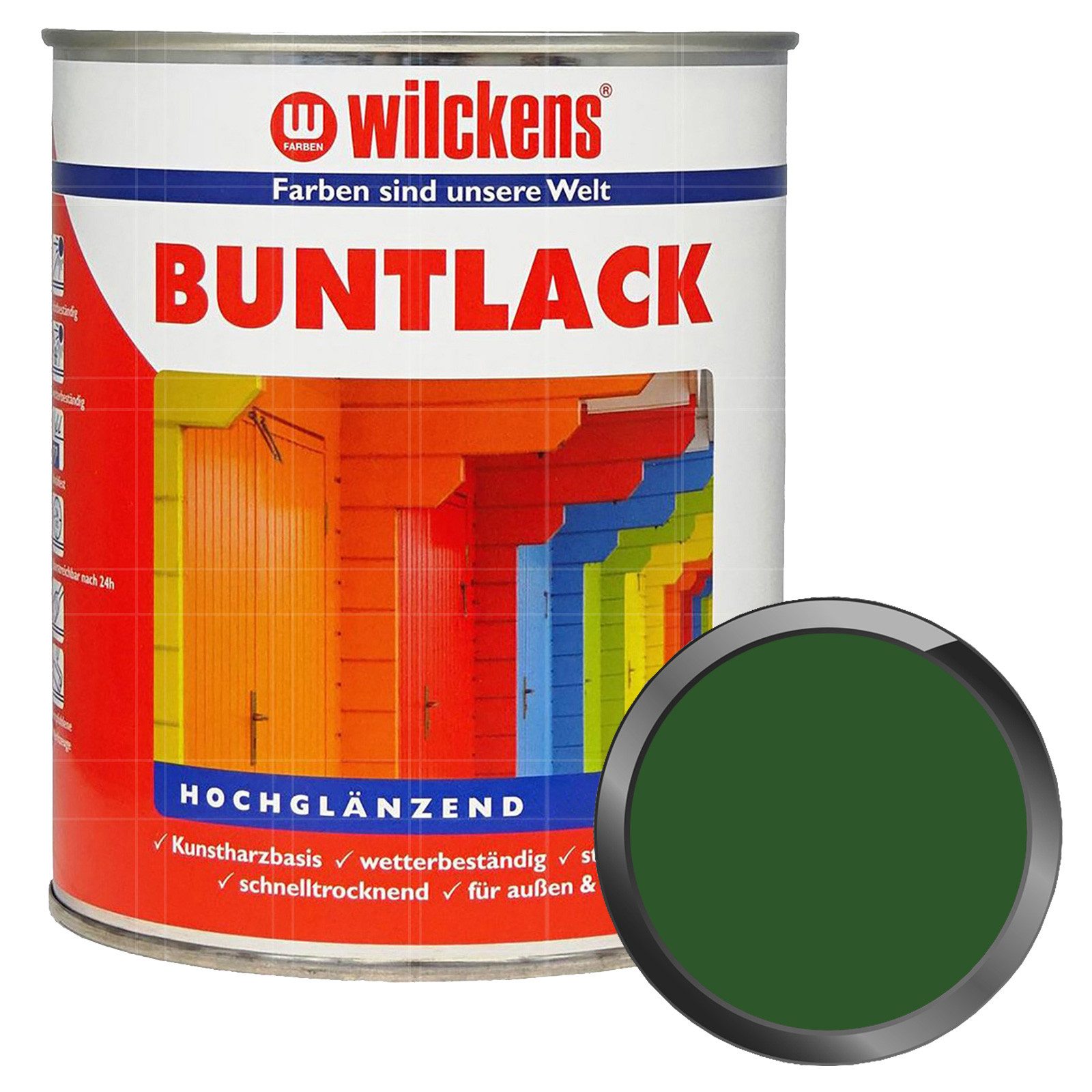 Wilckens Farben Lack Buntlack hochglänzend - 2.5 Liter
