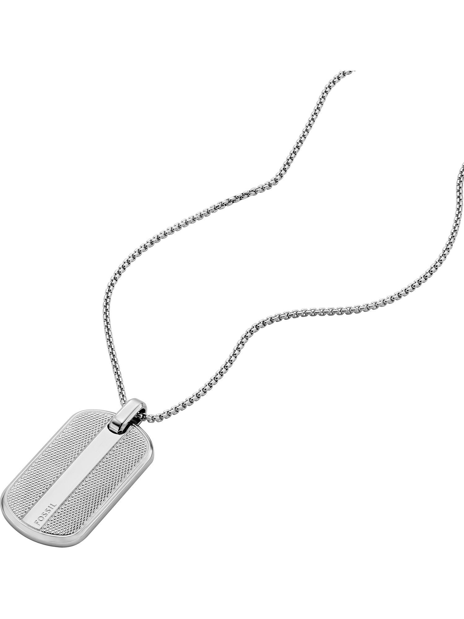 Fossil Collier Fossil Herren-Kette Edels...