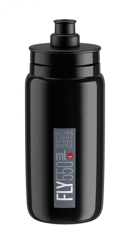 Elite Trinkflasche Elite Trinkflasche Fly 550 ml schwarzgrau