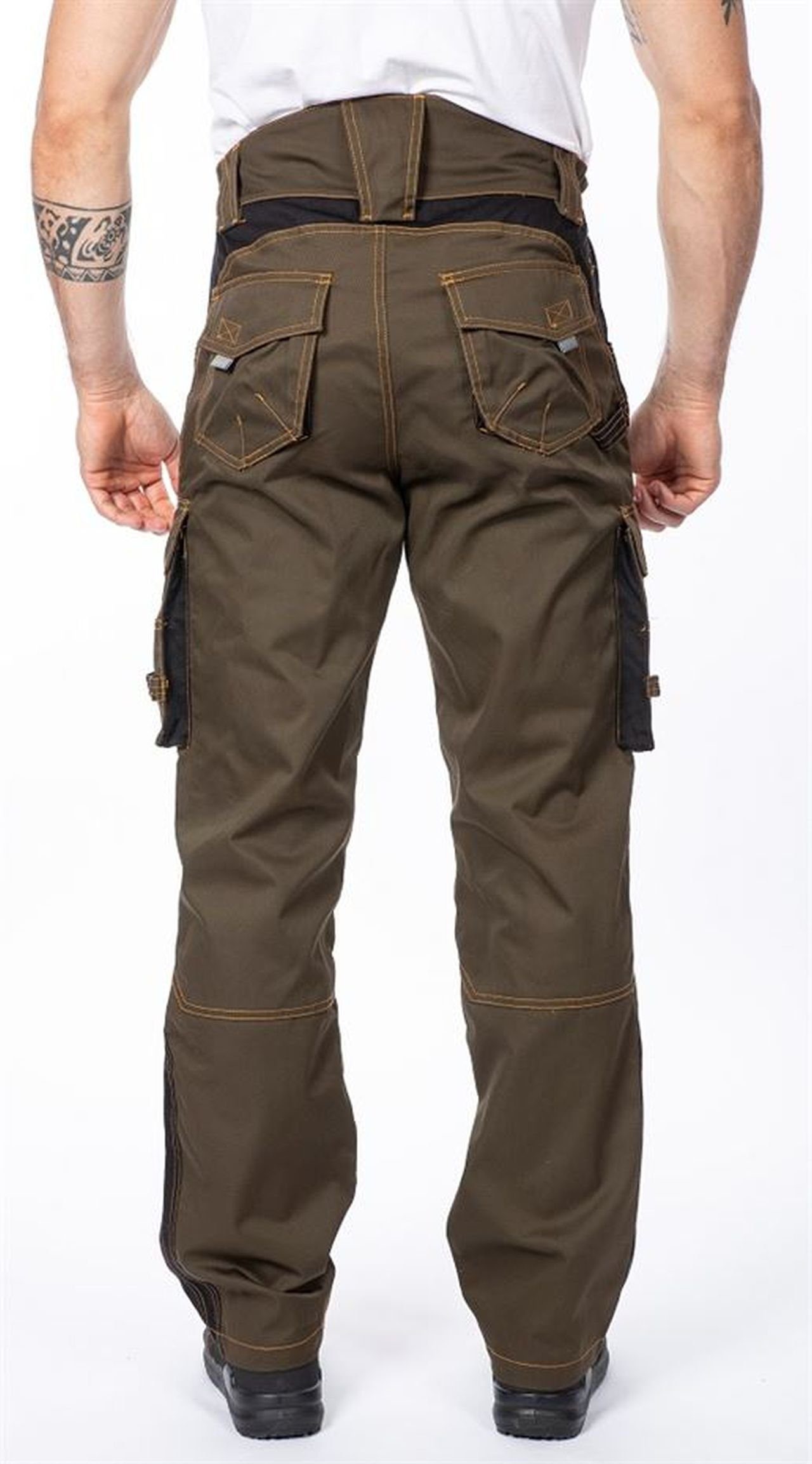 Ardon Safety Arbeitshose Arbeitshose Sicherheitshose Bundhose Multifunktion-Taschen Cargohose – Bild 4 von 5