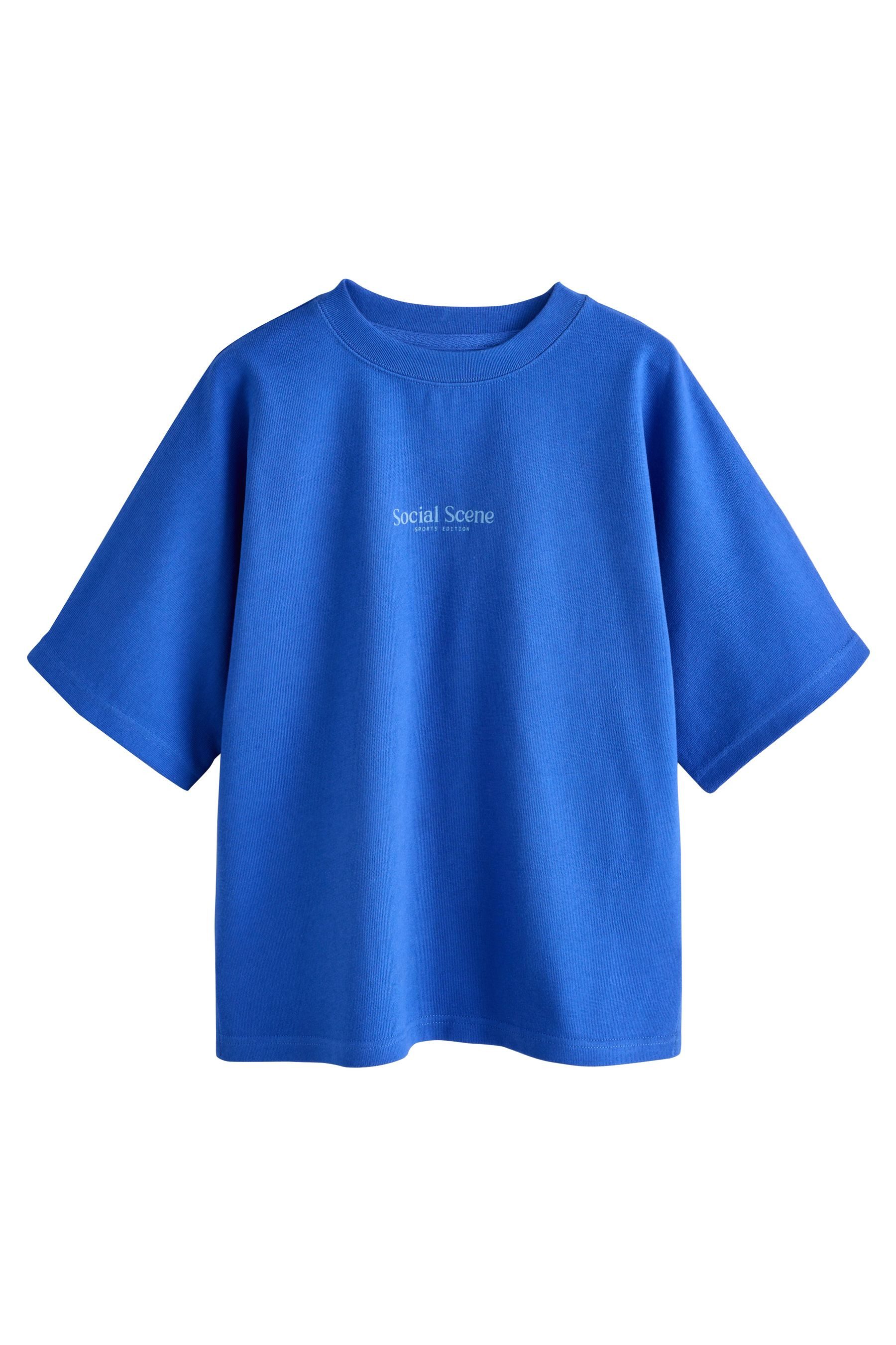 Next T-Shirt Oversize-T-Shirt mit Grafikprint (1-tlg)