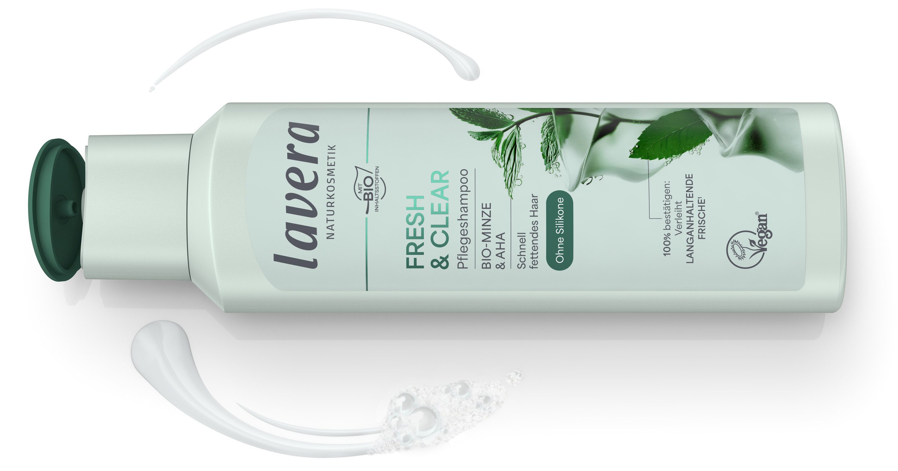 lavera Haarshampoo Pflegeshampoo Fresh & Clear, 1-tlg.