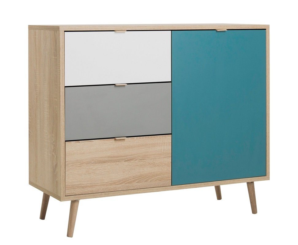 Finori Sideboard Kommode Sideboard Cuba 1, Skandinavisch