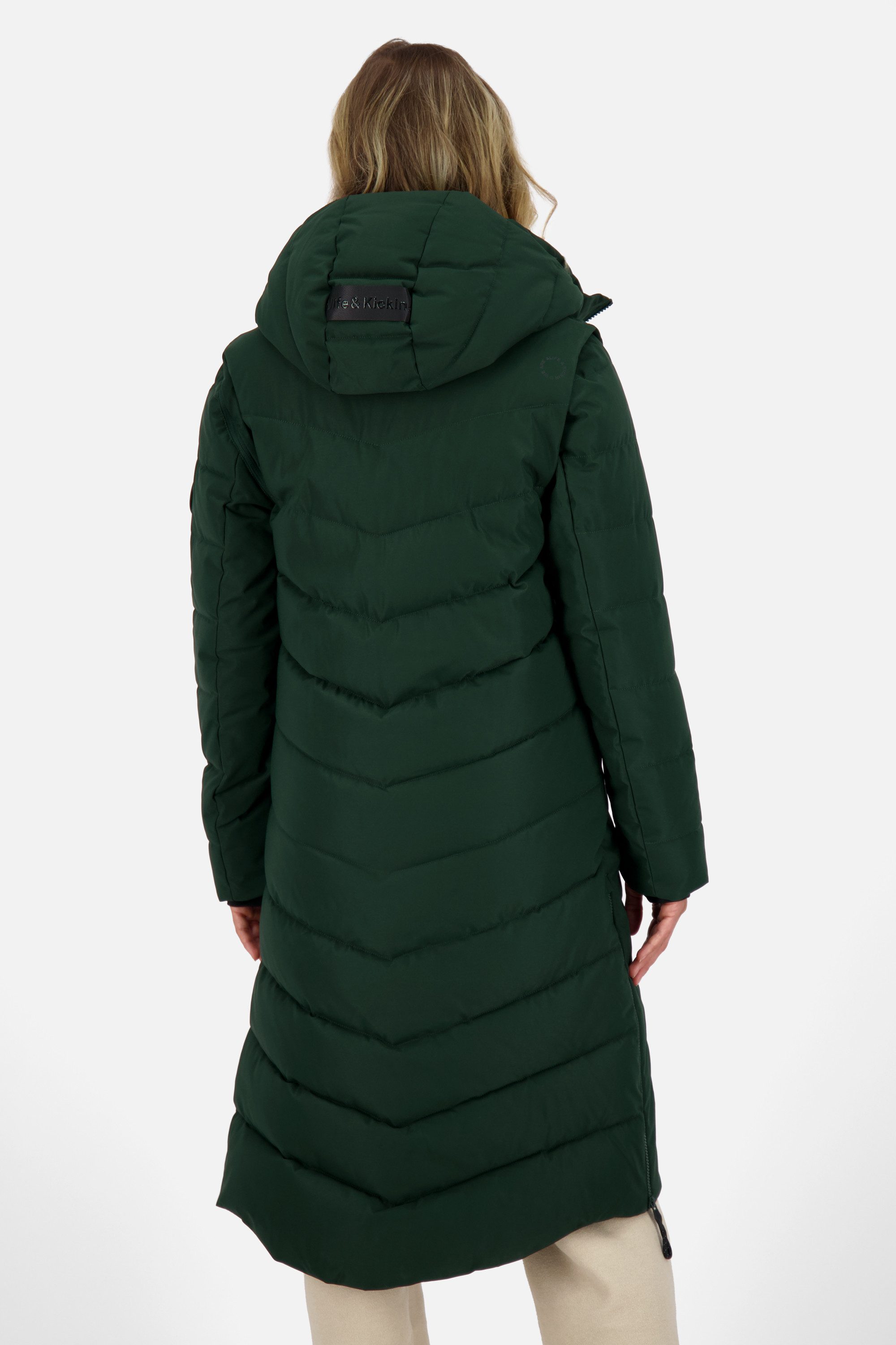 Alife & Kickin Steppjacke Nellie Steppjacke Pufferjacket Wintermantel mit Kapuze