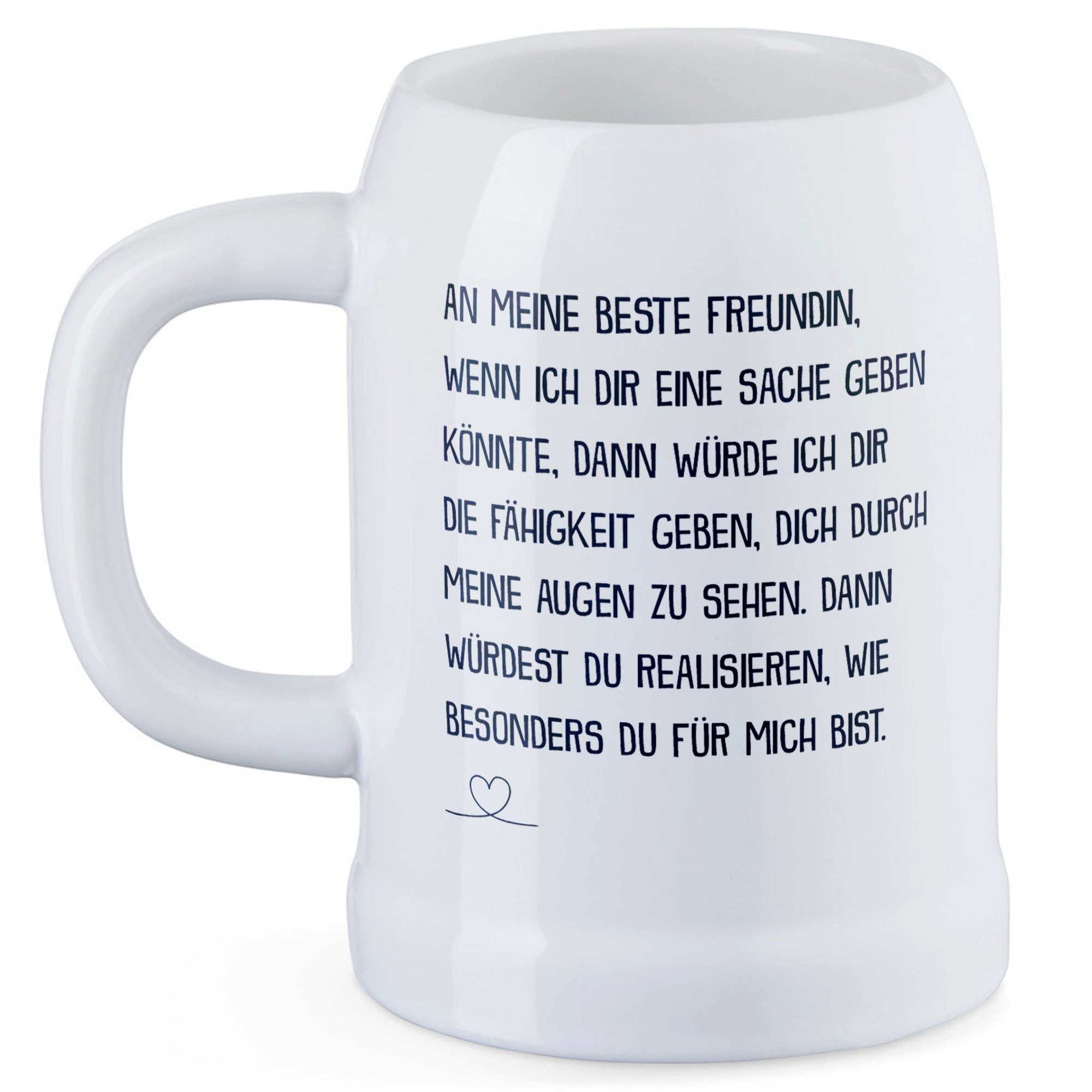 22Feels Bierkrug Bruder Geschenk Geburtstag Weihnachten Geschwister Männer Jungs, Keramik, IN DEUTSCHLAND BEDRUCKT, Spülmaschinenfest