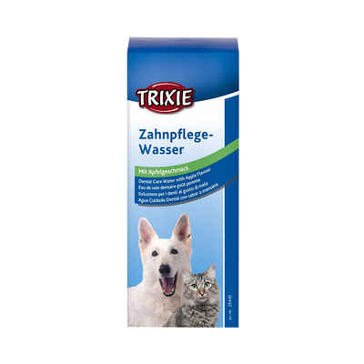 TRIXIE Tierzahnbürste Zahnpflege-Wasser mit Apfelgeschmack für Hunde 300 ml