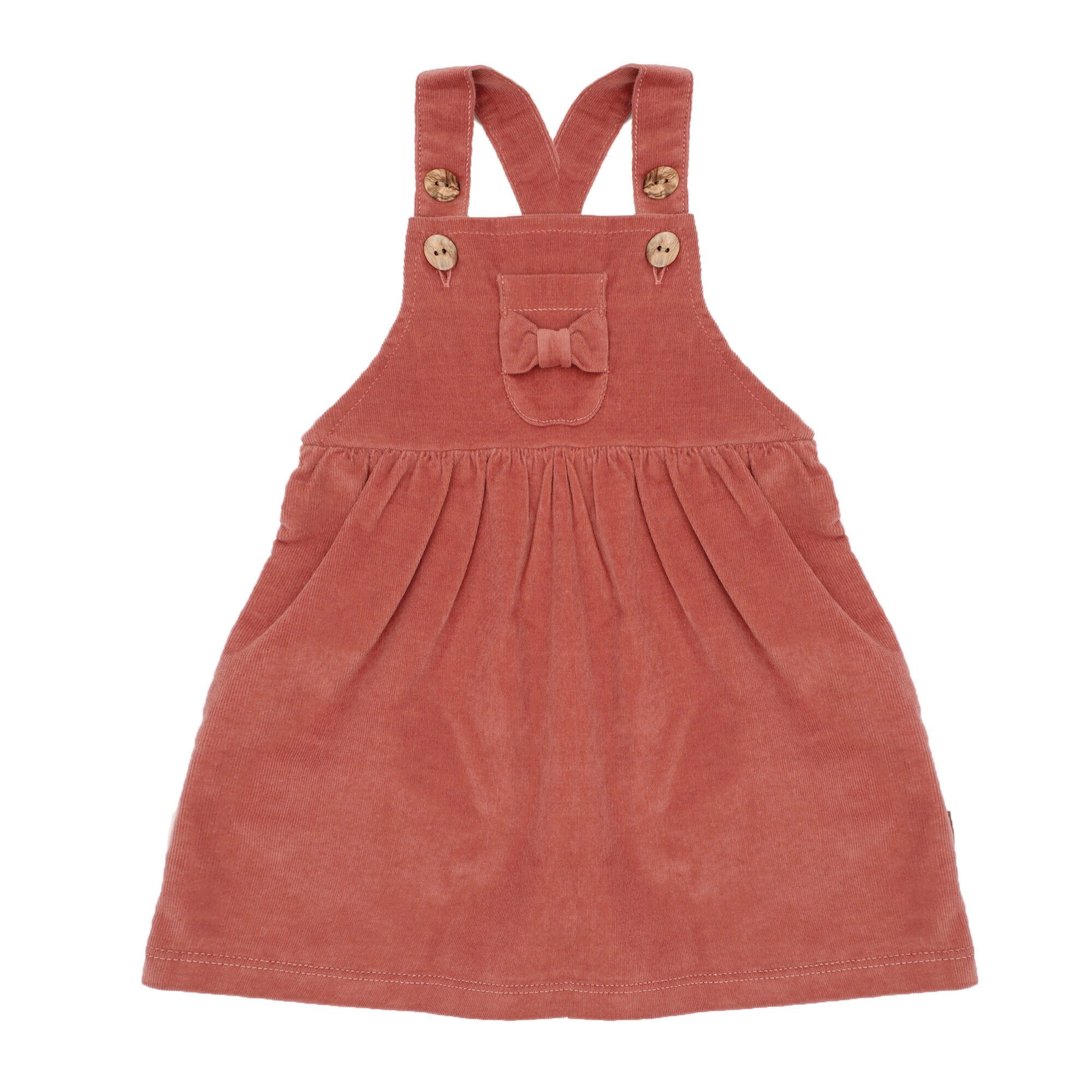 Sommerkleid MINI GIRL-Latzkleid, Cord