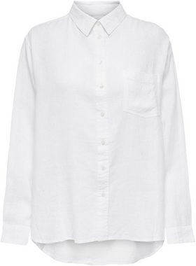 ONLY Longbluse ONLTOKYO L/S LINEN BLEND SHIRT mit Leinen