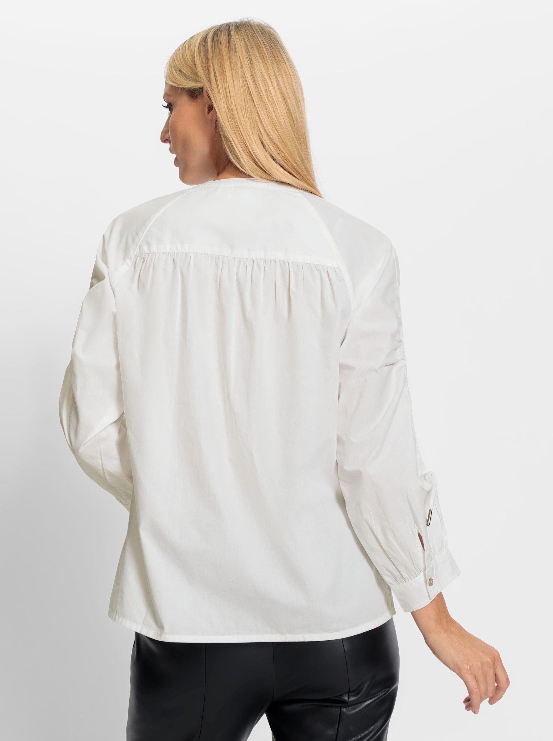 heine Klassische Bluse Baumwollbluse günstig online kaufen