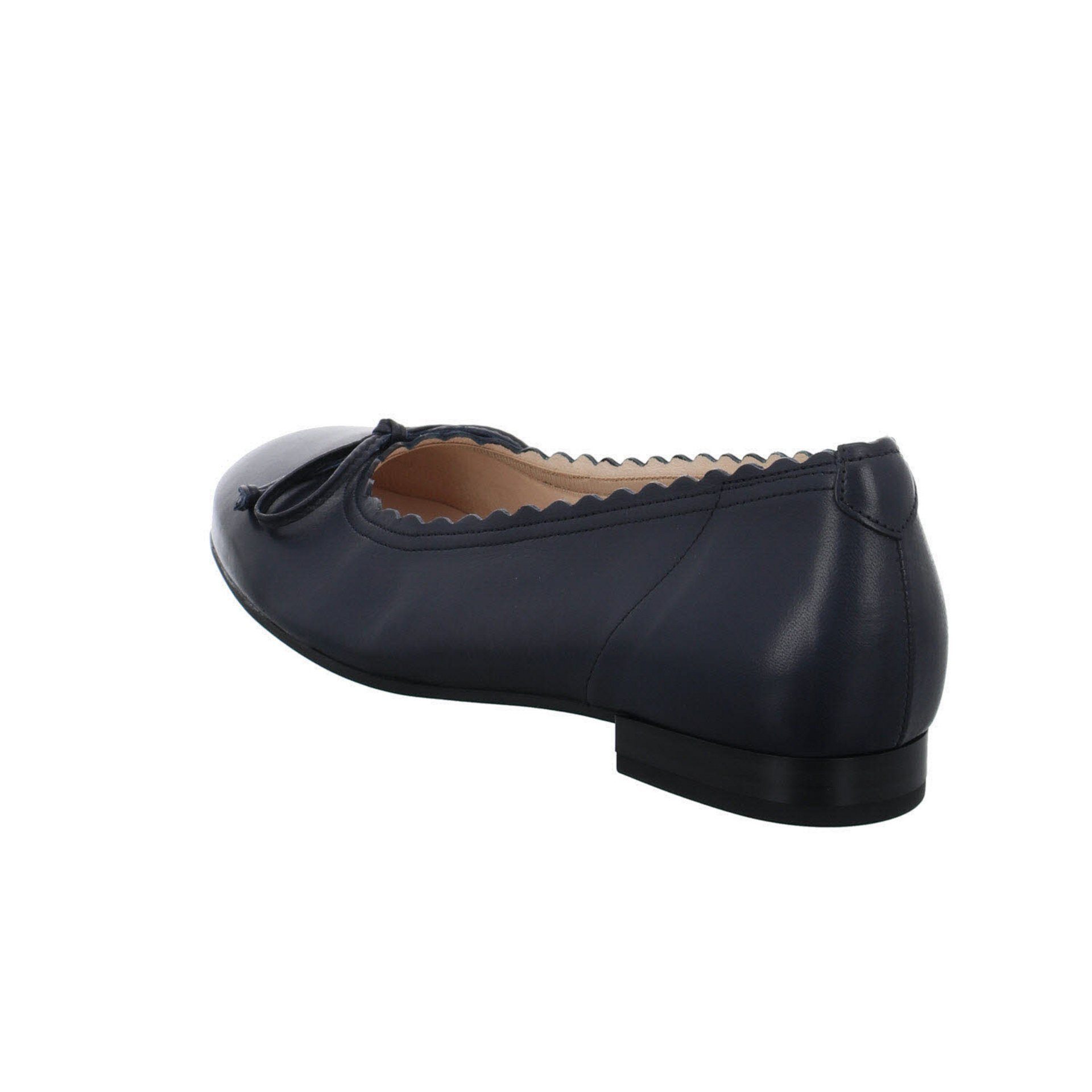 Florenz Ballerina Bequem Ballerinas midnight Gabor Lackleder Flats Ballerina Schuhe