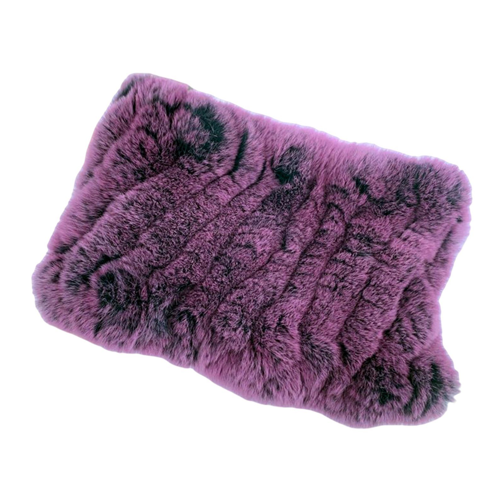 Blusmart Modeschal Damen-Winter-Stirnbandschal, Zwei-in-eins, Winddicht, Wärmend purple pink