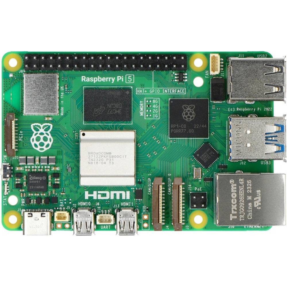 Raspberry Pi 5 Model B (8 GB RAM SC1432 Barebone-PC