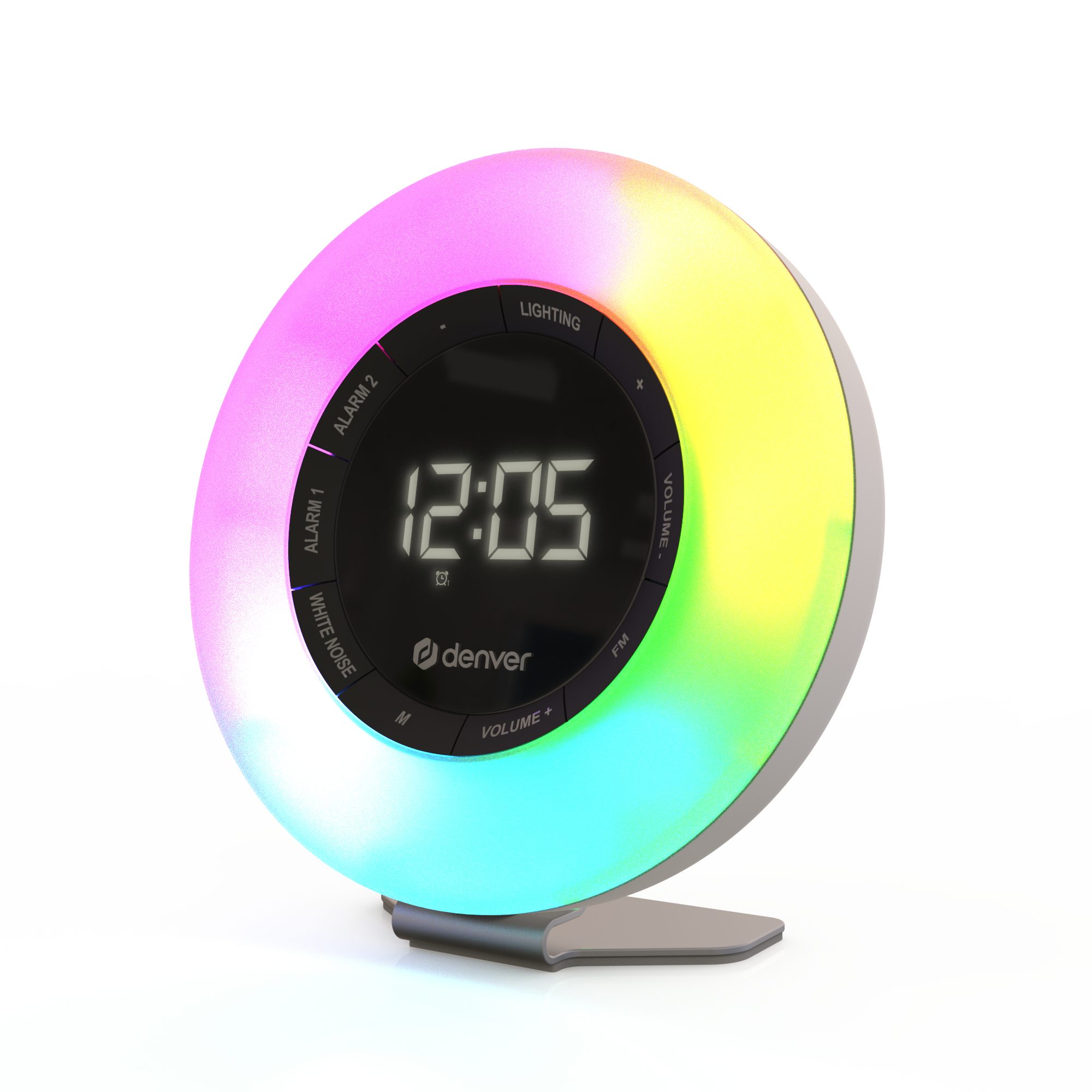 Denver Radiowecker CRL-342 Wake-up-Light, Naturklänge, White-Noise günstig online kaufen