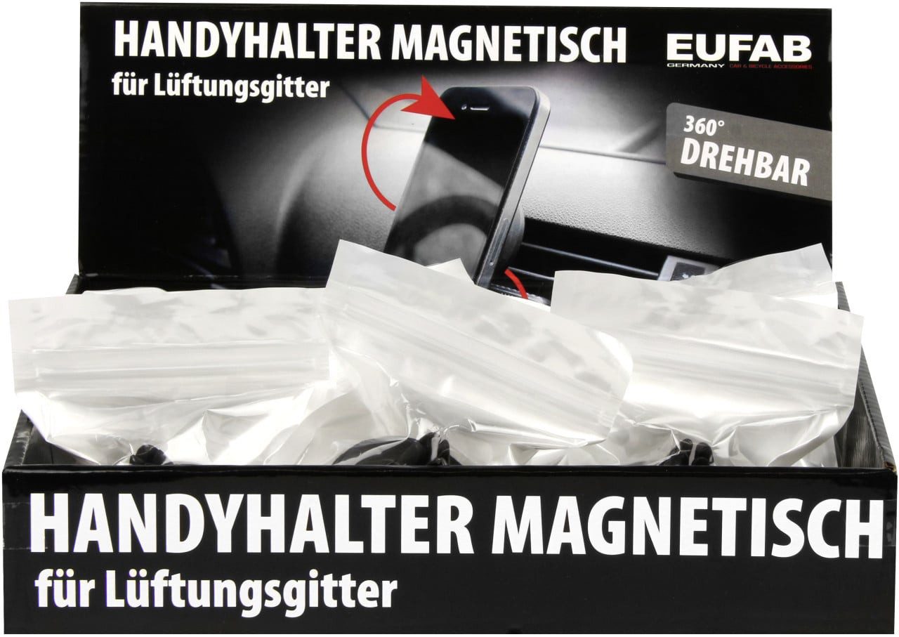 EUFAB EUFAB Handyhalter magnetisch für das Akku-Ladestation