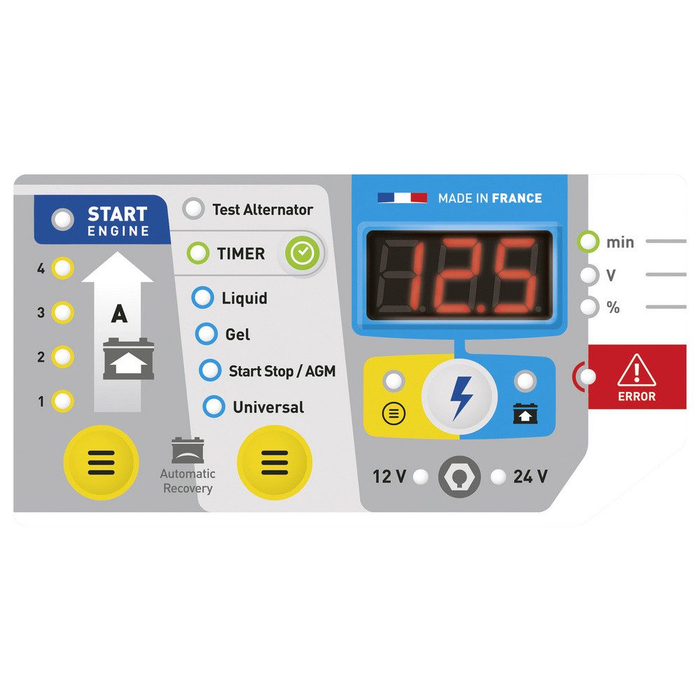 GYS GYS STARTIUM 680E 026490 Automatikladegerät, Schnellstartsystem 12 V, Autobatterie-Ladegerät