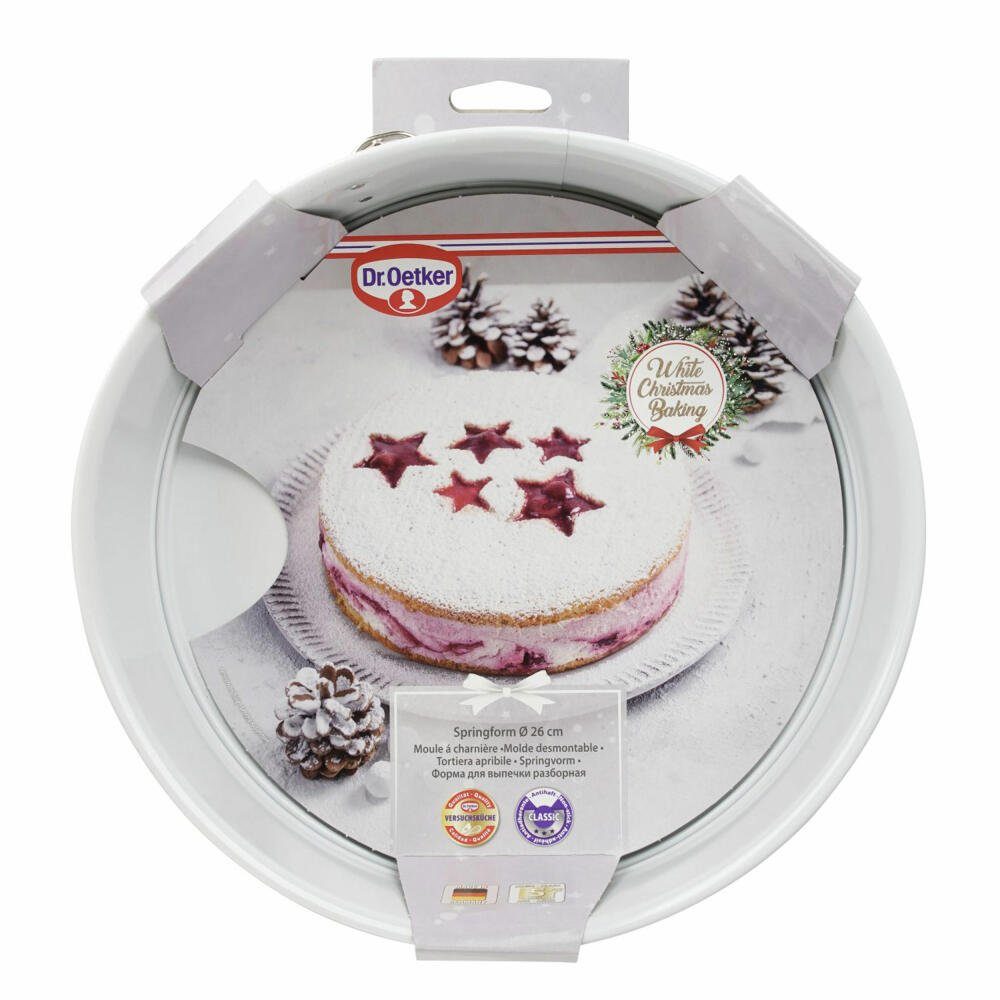 Oetker Christmas Baking cm 26 Dr. White Springform