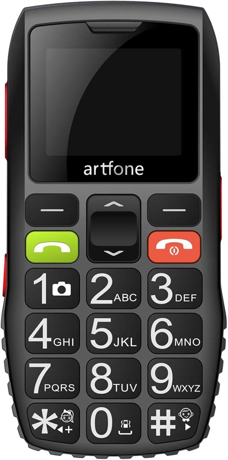 C1+ Senioren Handy ohne Vertrag mit Notruftaste Rentnerhandy Seniorenhandy