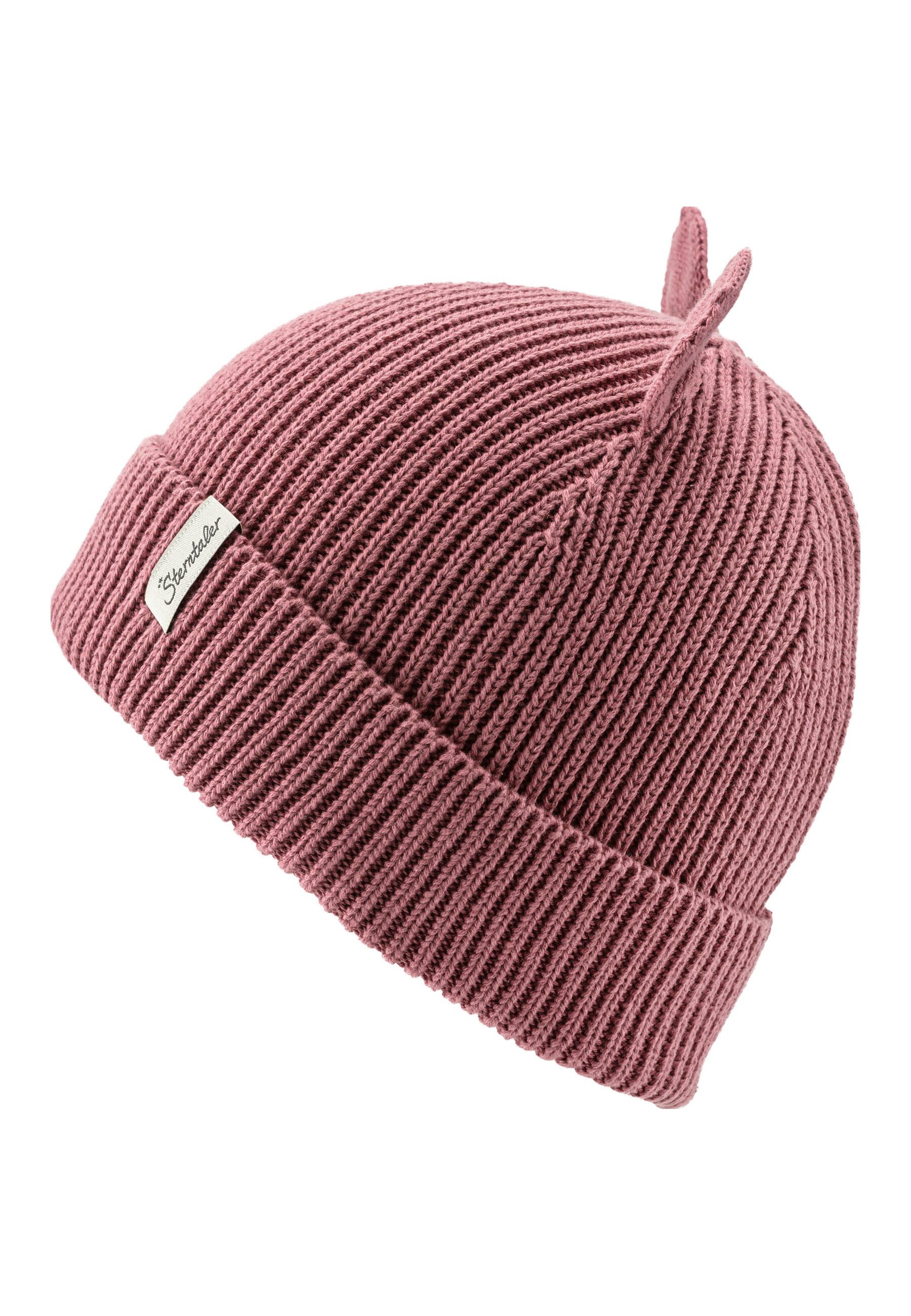 Sterntaler® Strickmütze GOTS Strickmütze Ohren (1-St)