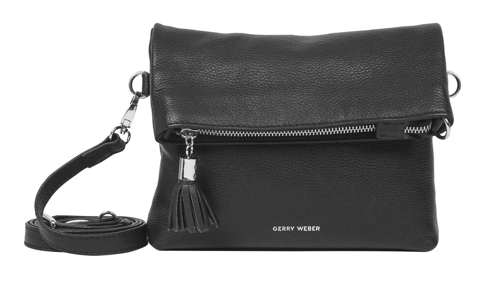 GERRY WEBER Umhängetasche Shoulderbag, aus echtem Rindsleder