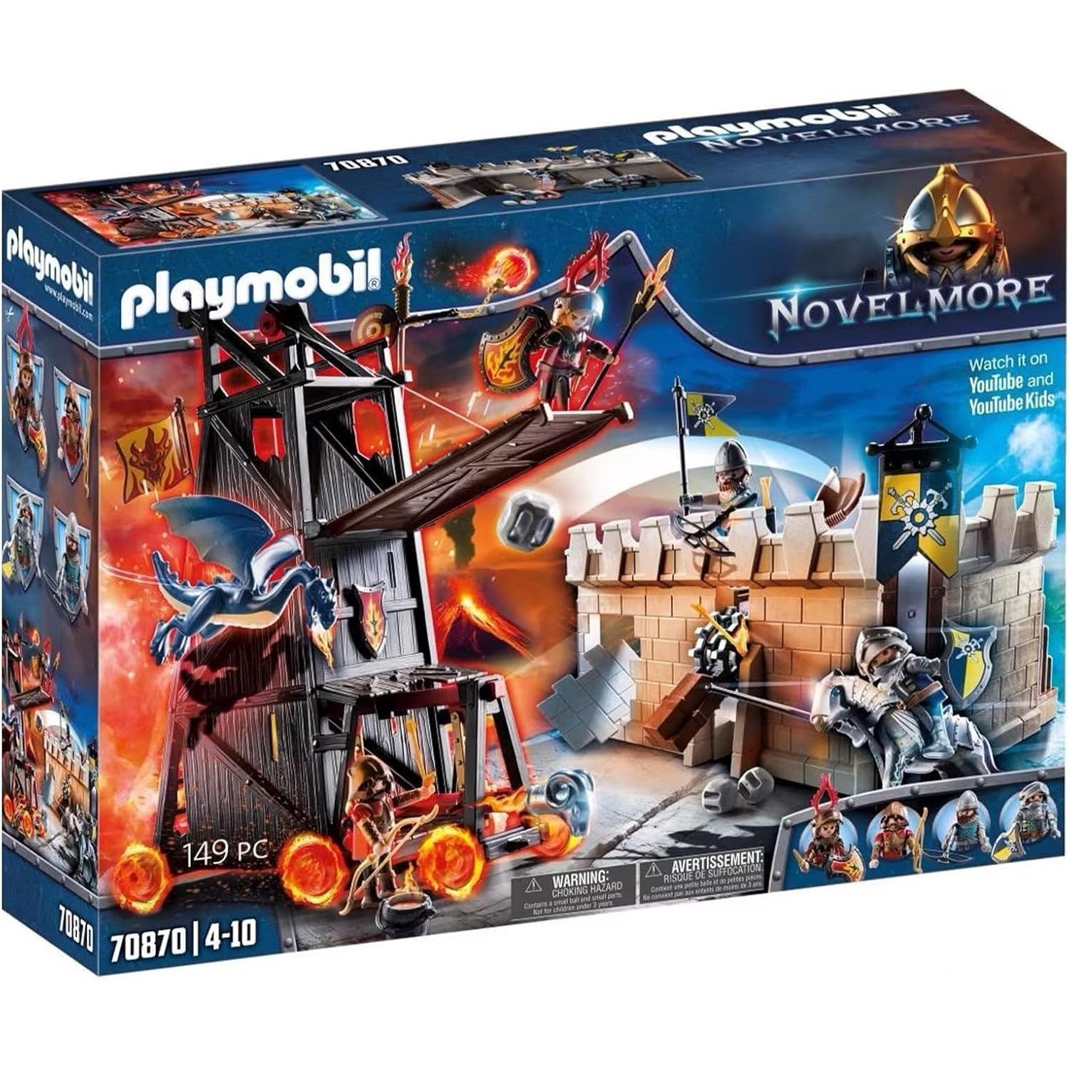 Playmobil® 70870 Novelmore - Spielset, Angriff günstig online kaufen