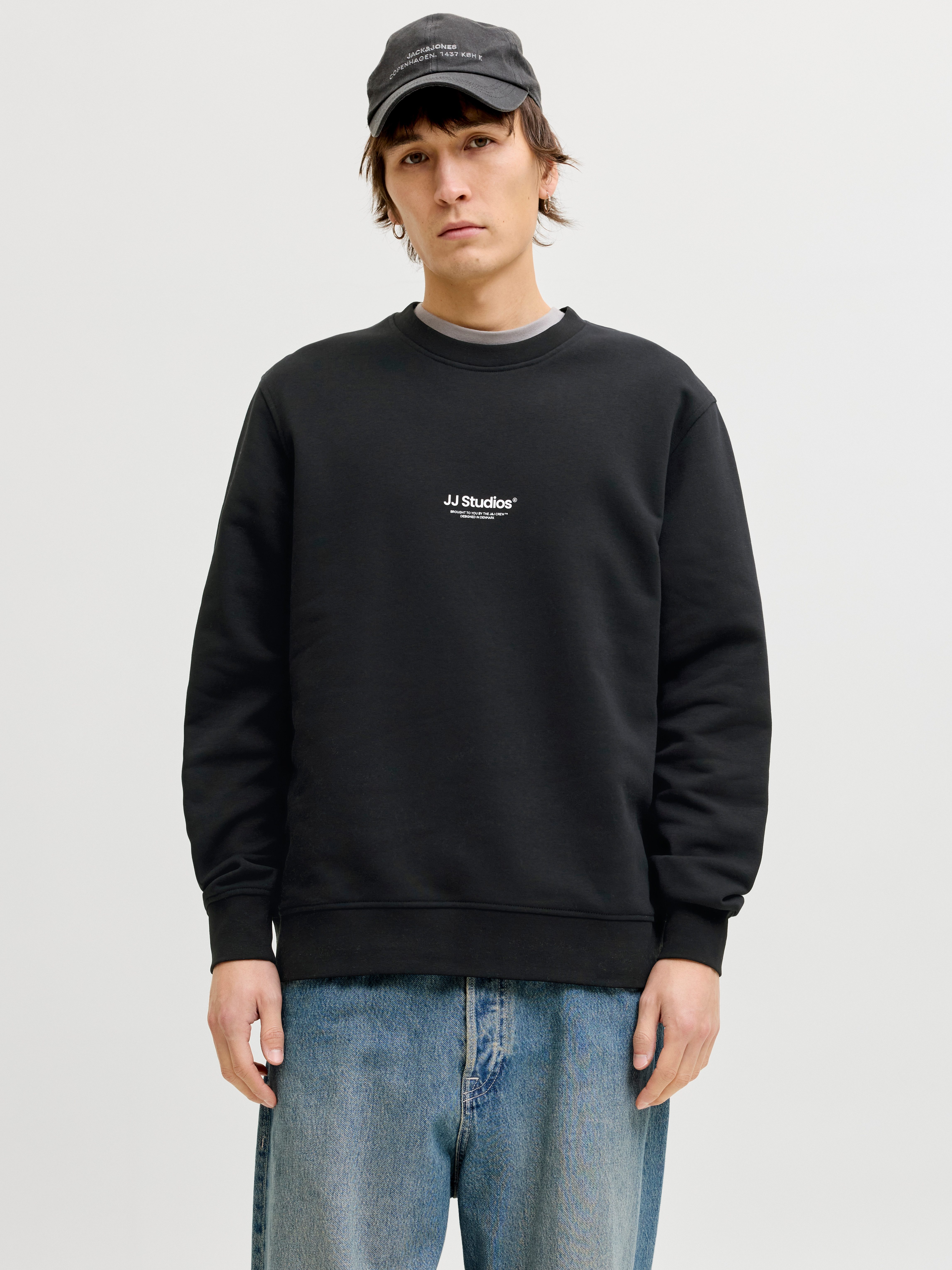 Jack & Jones Sweatshirt JJEBRADLEY SWEAT CREW 2PK MP (Packung, 2-tlg) Mater günstig online kaufen
