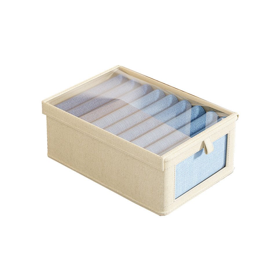 Coonoor Aufbewahrungsbox Faltbare Aufbewahrungsbox, Mit transparentem günstig online kaufen
