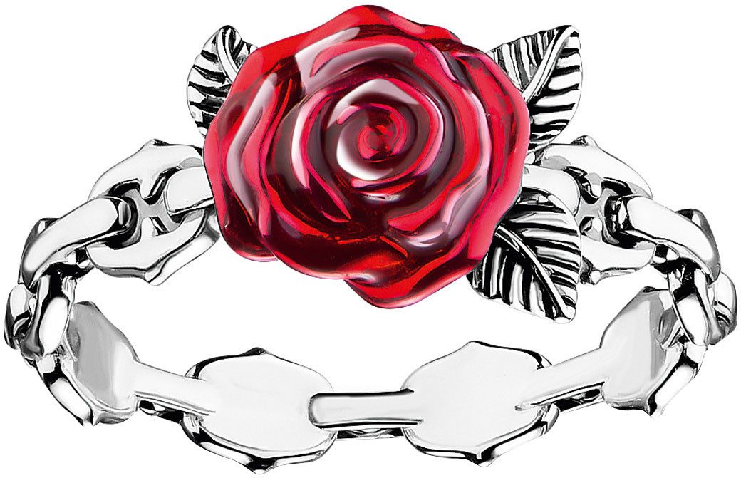 THOMAS SABO Fingerring Roses Romance, TR2482-664-10-52-60
