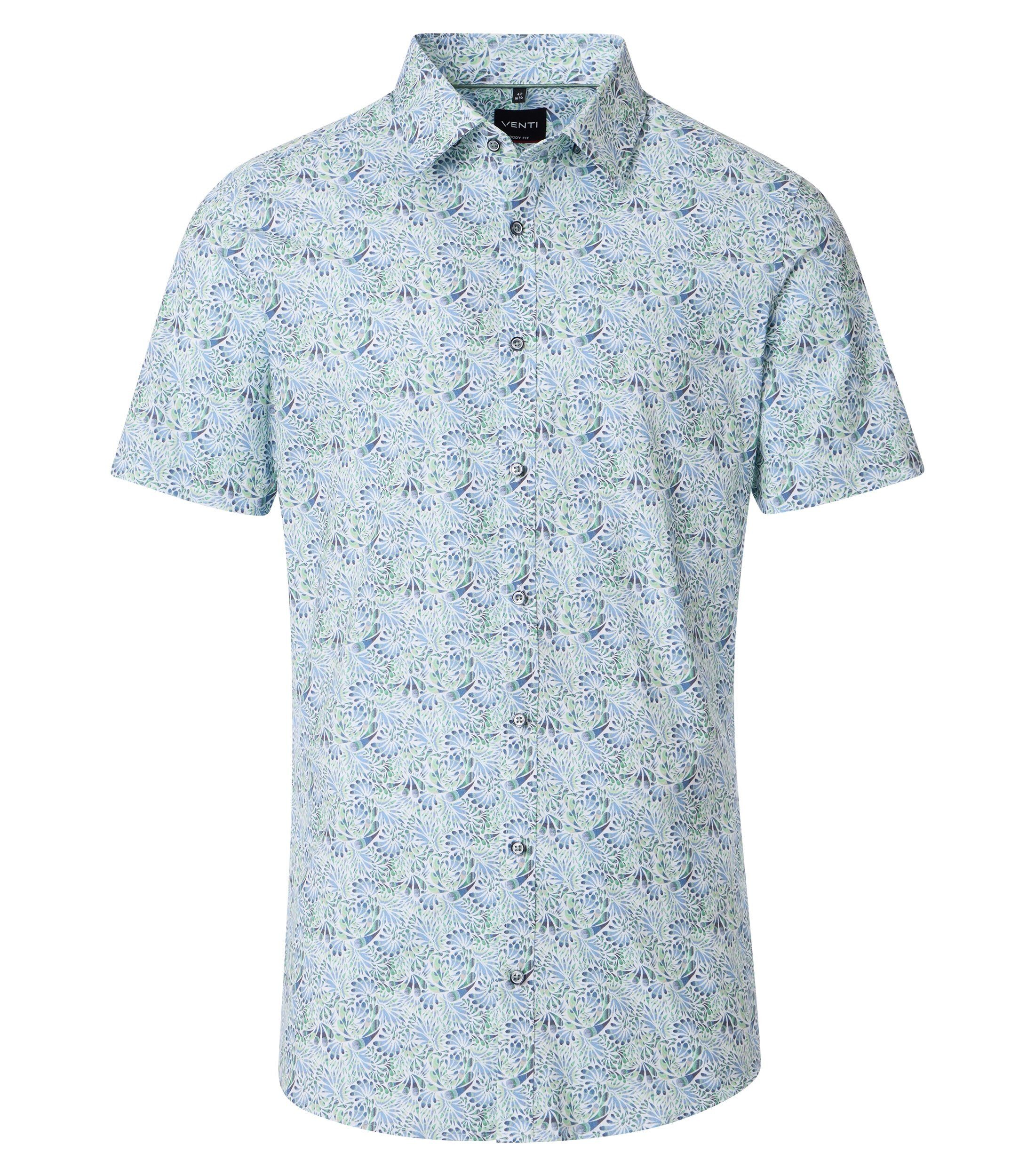 VENTI Businesshemd VENTI Businesshemd Kurzarm Print günstig online kaufen