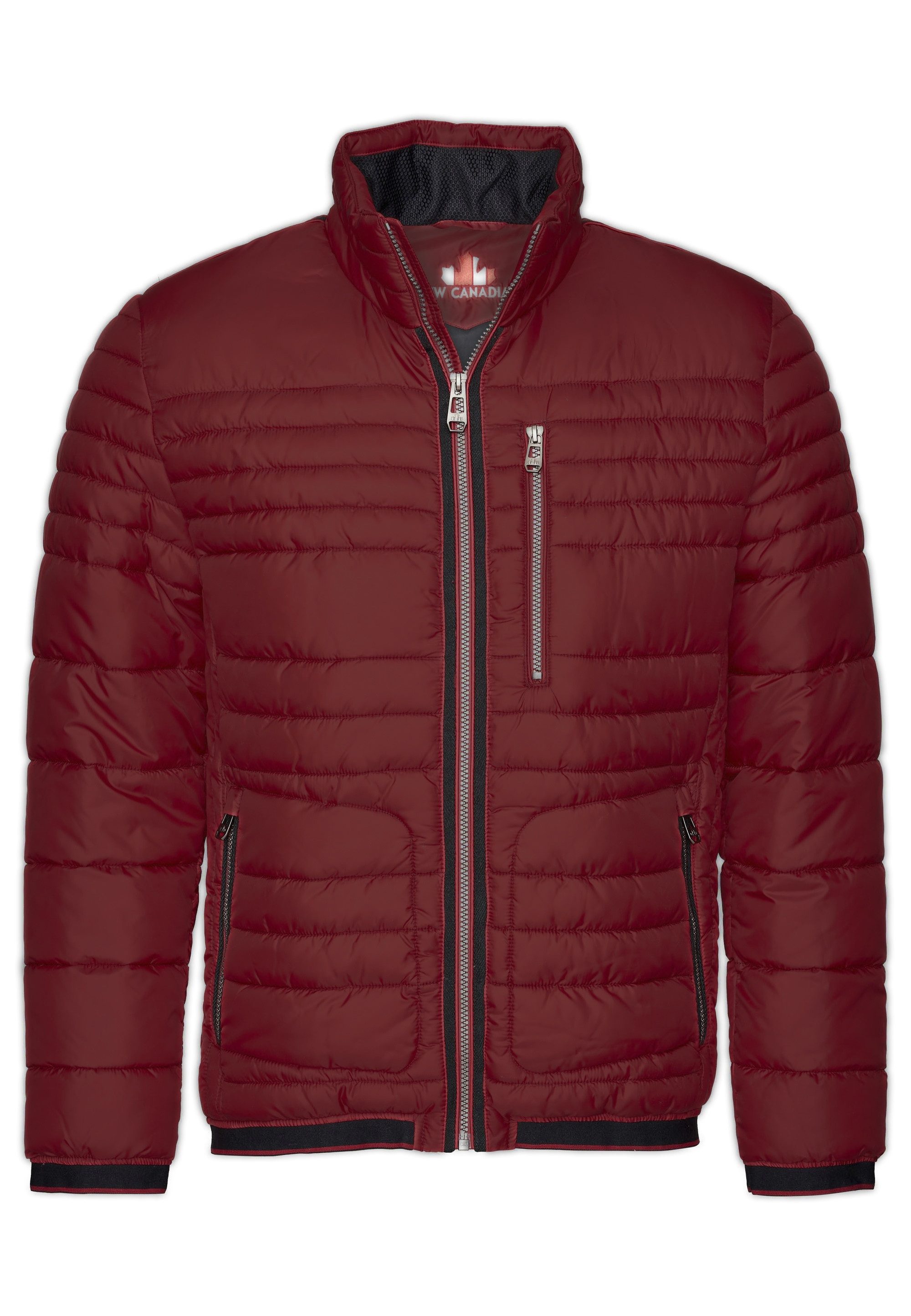 New Canadian Steppjacke mit elastischem Bund am Saum und Armabschluss