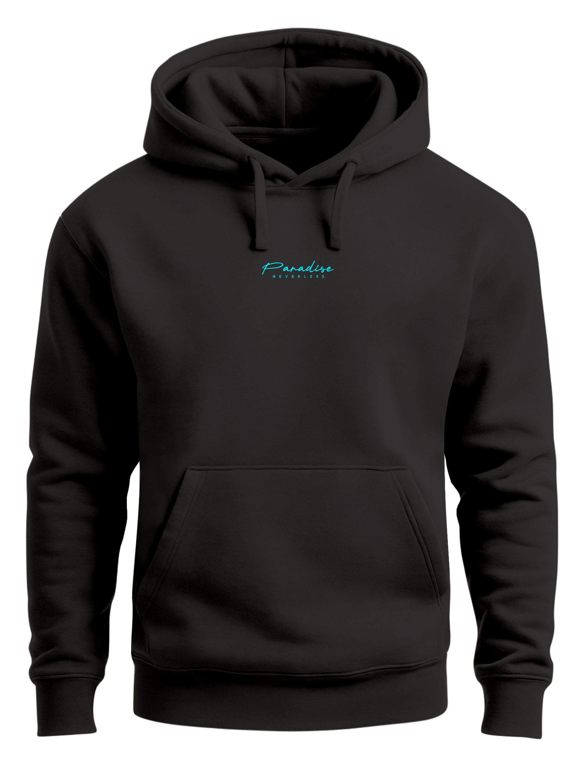 Hoodie Herren Hoodie Palmenmotiv, Neverless Take Me to Paradise Design