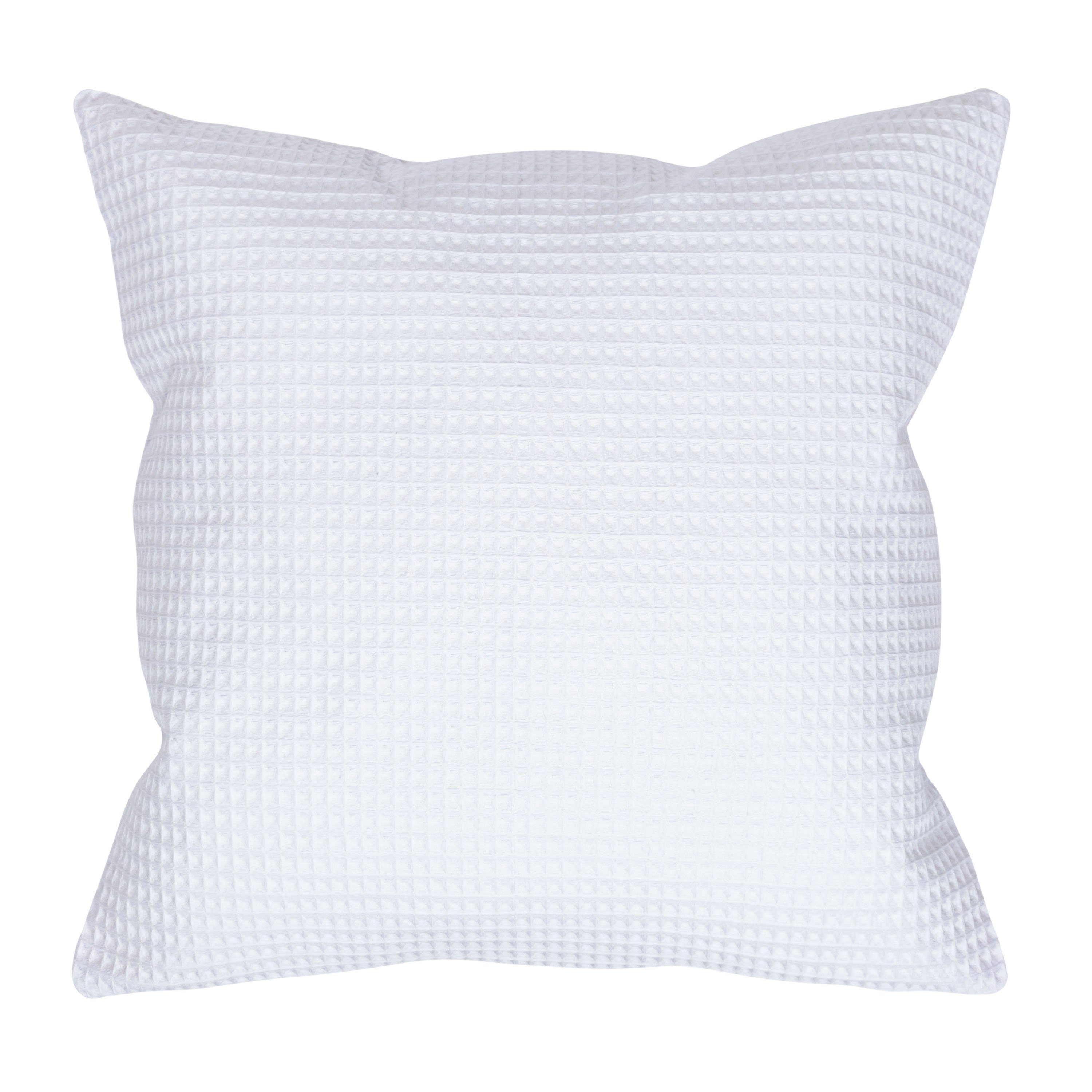 Amilian Декоративні подушки Dekoratives Подушки 40x40 cm mit Füllung, Waffel Baumwolle