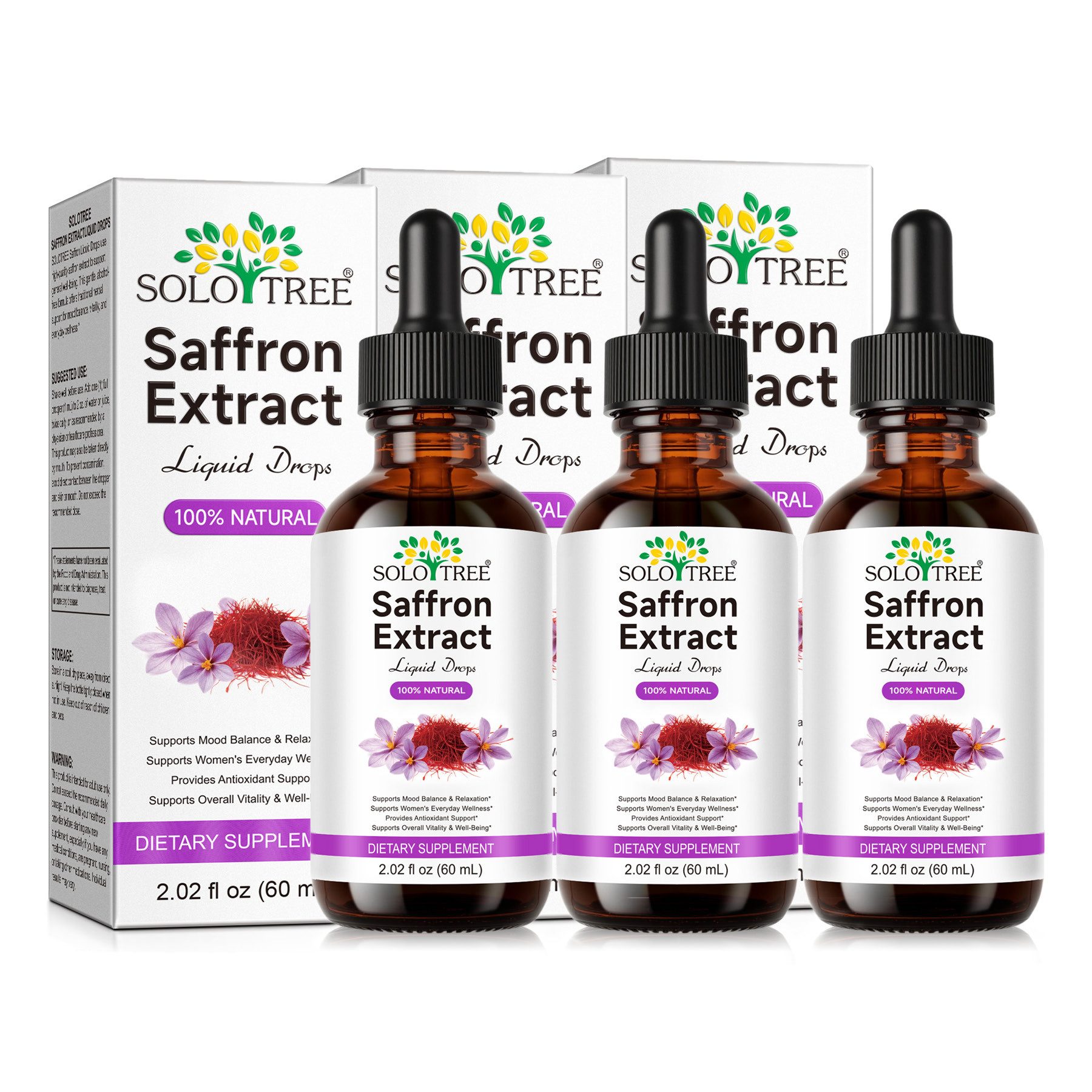 P-Beauty Cosmetic Accessories Safran Extrakt Tropfen für Innere Balance Vitalität Vegan 60ml Nahrungsergänzungsmittel, Tropfen, Superfood, Allgemeines Wohlbefinden, Frauengesundheit, Stoffwechselunterstützung