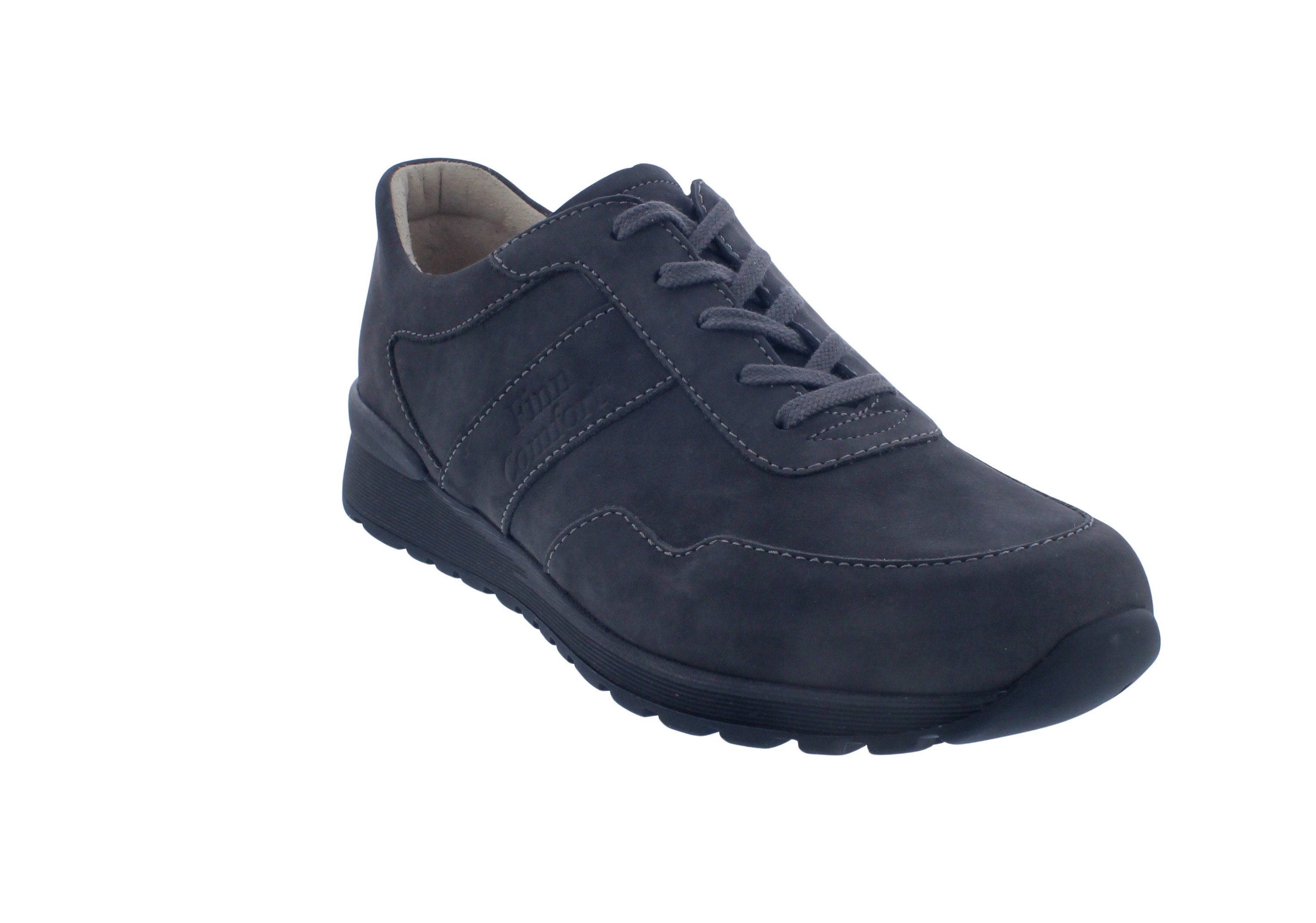 Finn Comfort Finn Comfort Prezzo Halbschuh 1370-007171, Nubukleder, Grigio (Grau), Schnürschuh