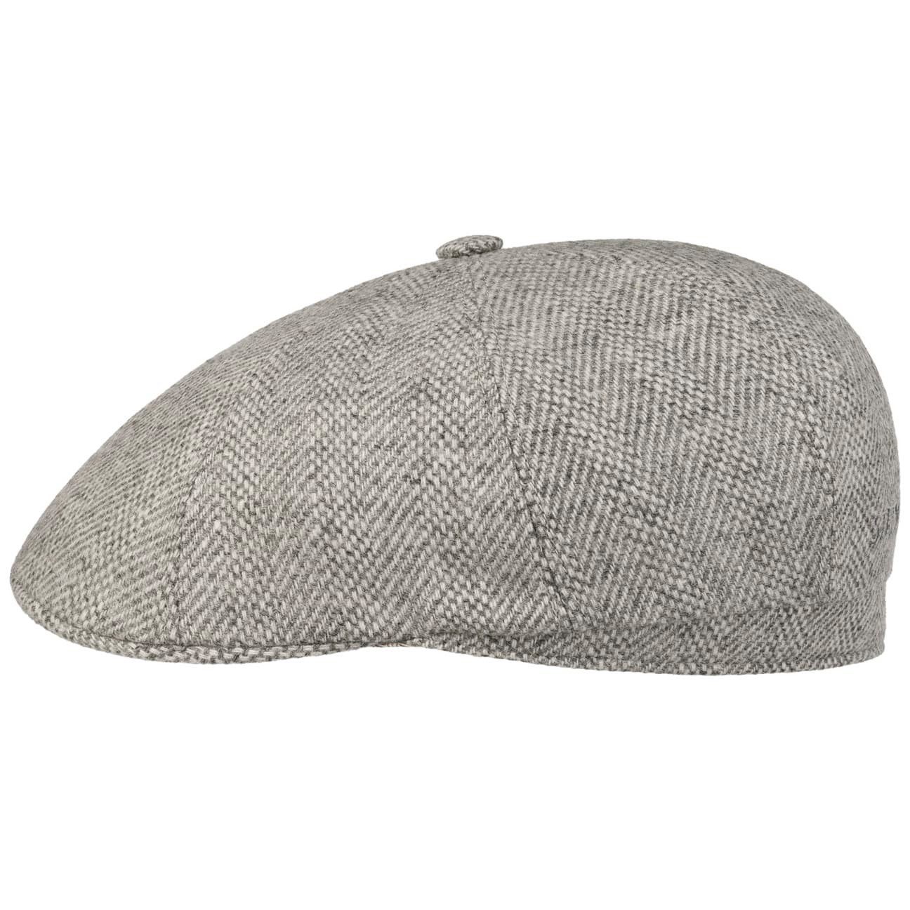 Stetson Flat Cap (1-St) Schirmmütze mit Schirm, Made in the EU günstig online kaufen