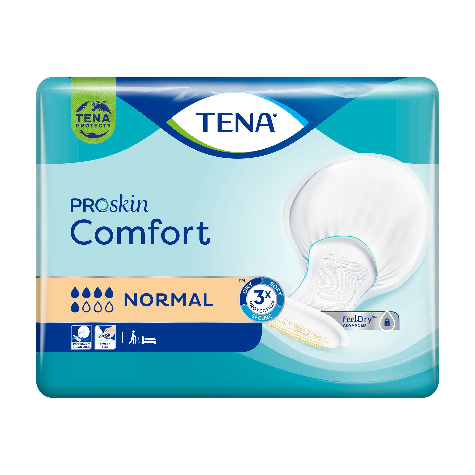 TENA Inkontinenz-Einlage TENA Comfort - Inkontinenzvorlage, 42-St.