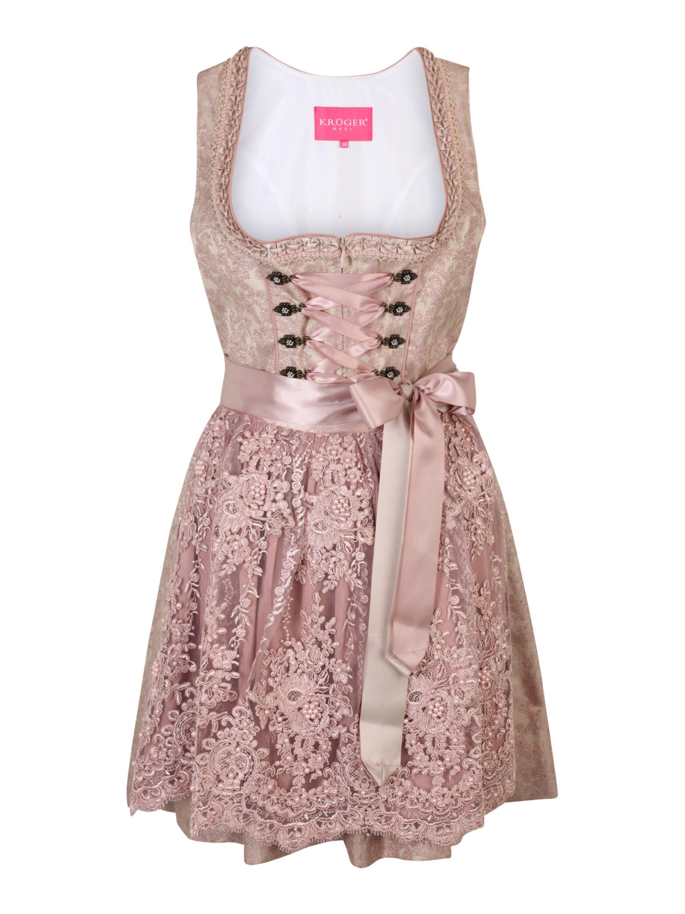 Krüger Madl Dirndl (1-tlg) Falten